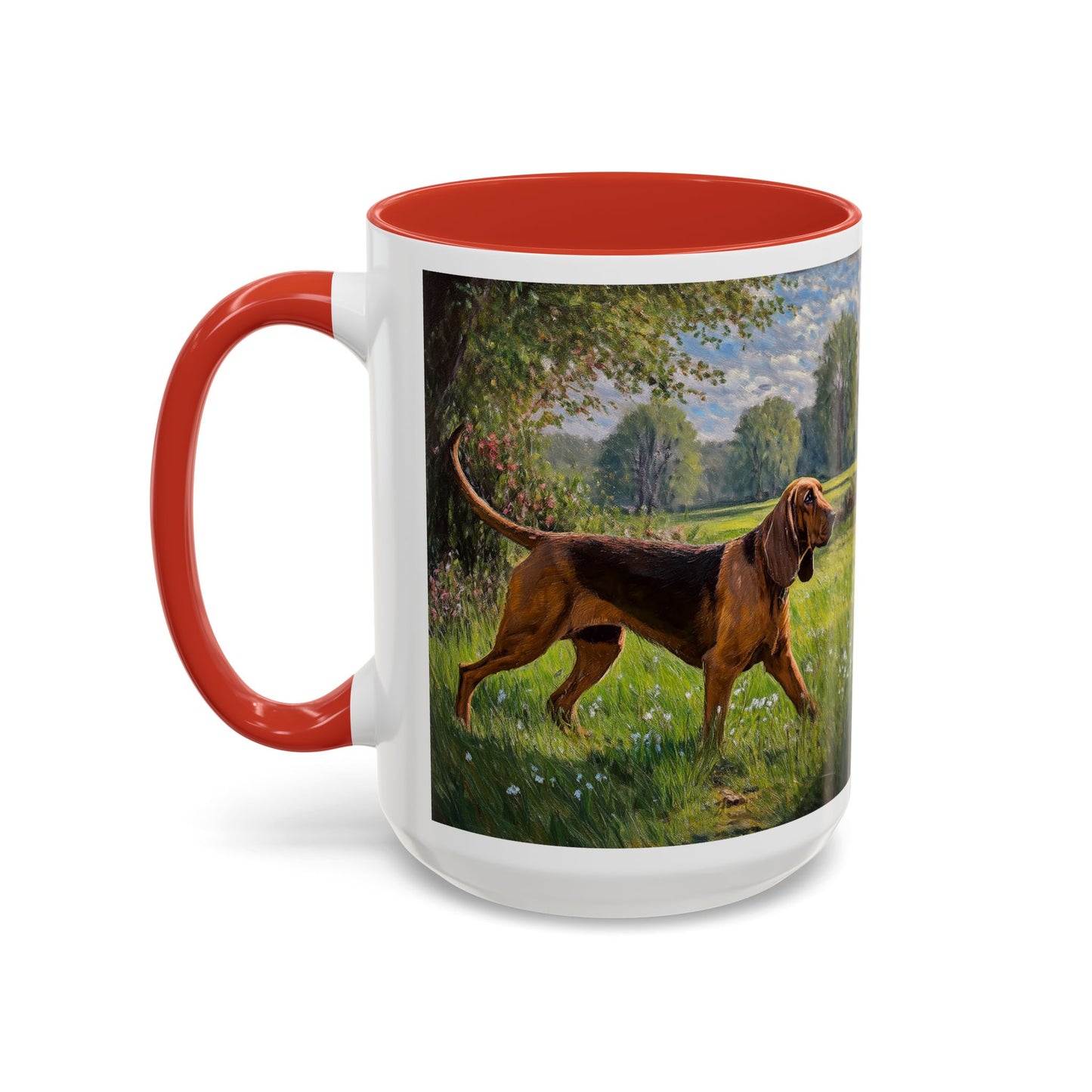 Bloodhound Ceramic Accent Coffee Mug
