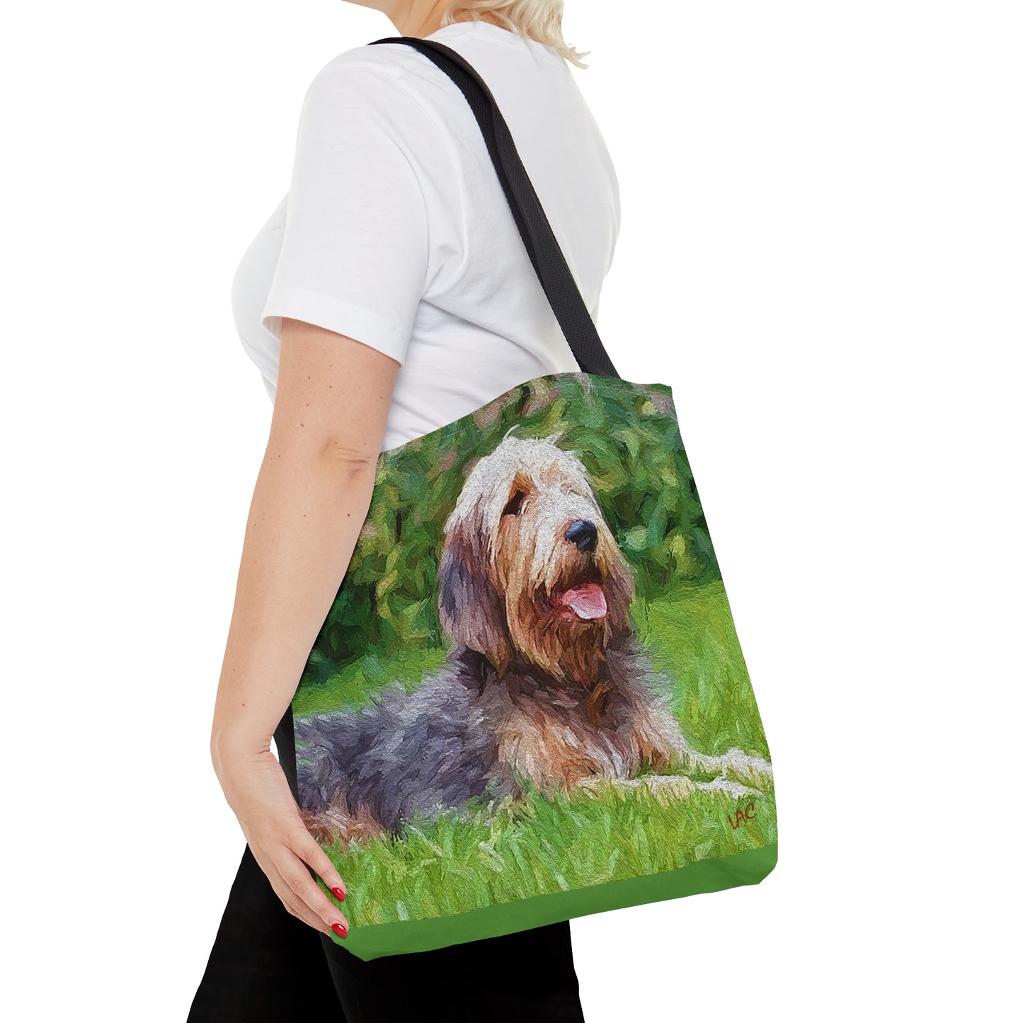 Otterhound Polyester Tote Bag