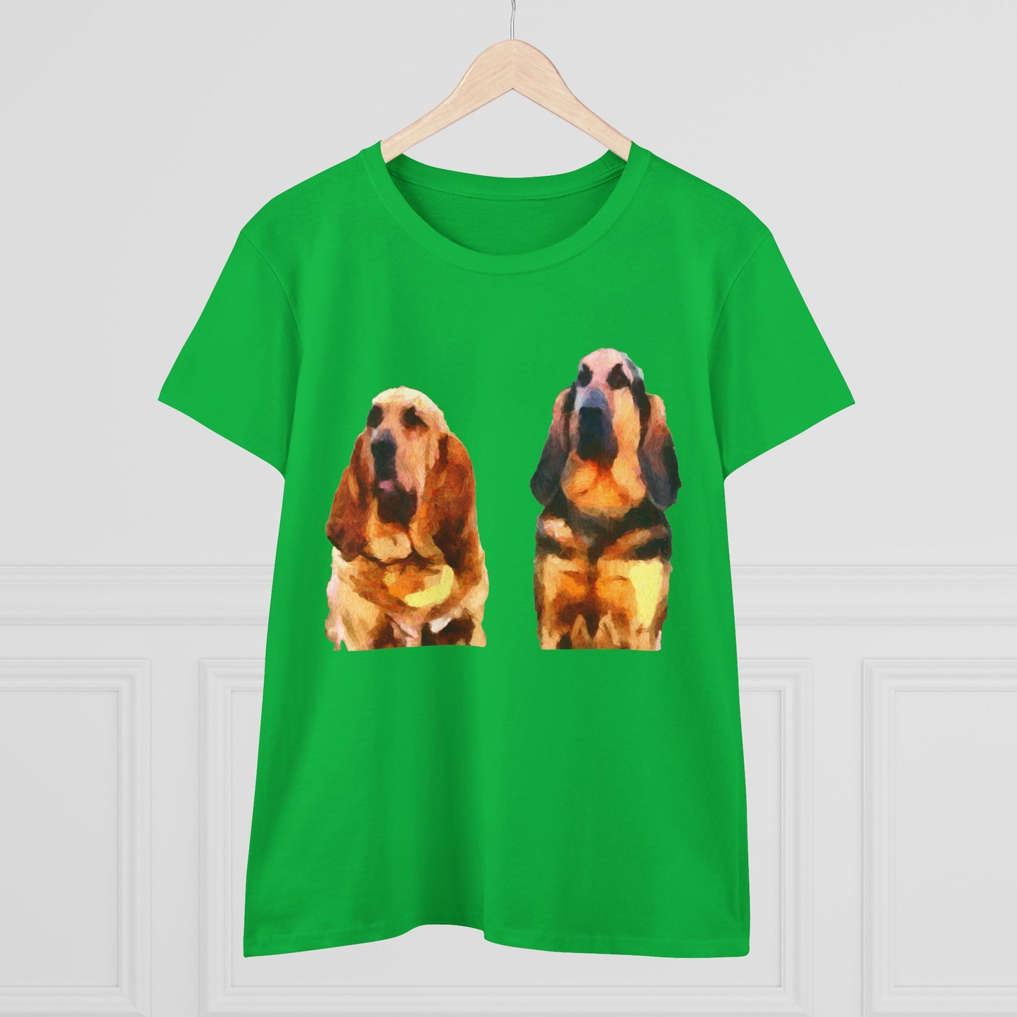 Bloodhounds 'Bear & Bubba' Women's Midweight Cotton Tee