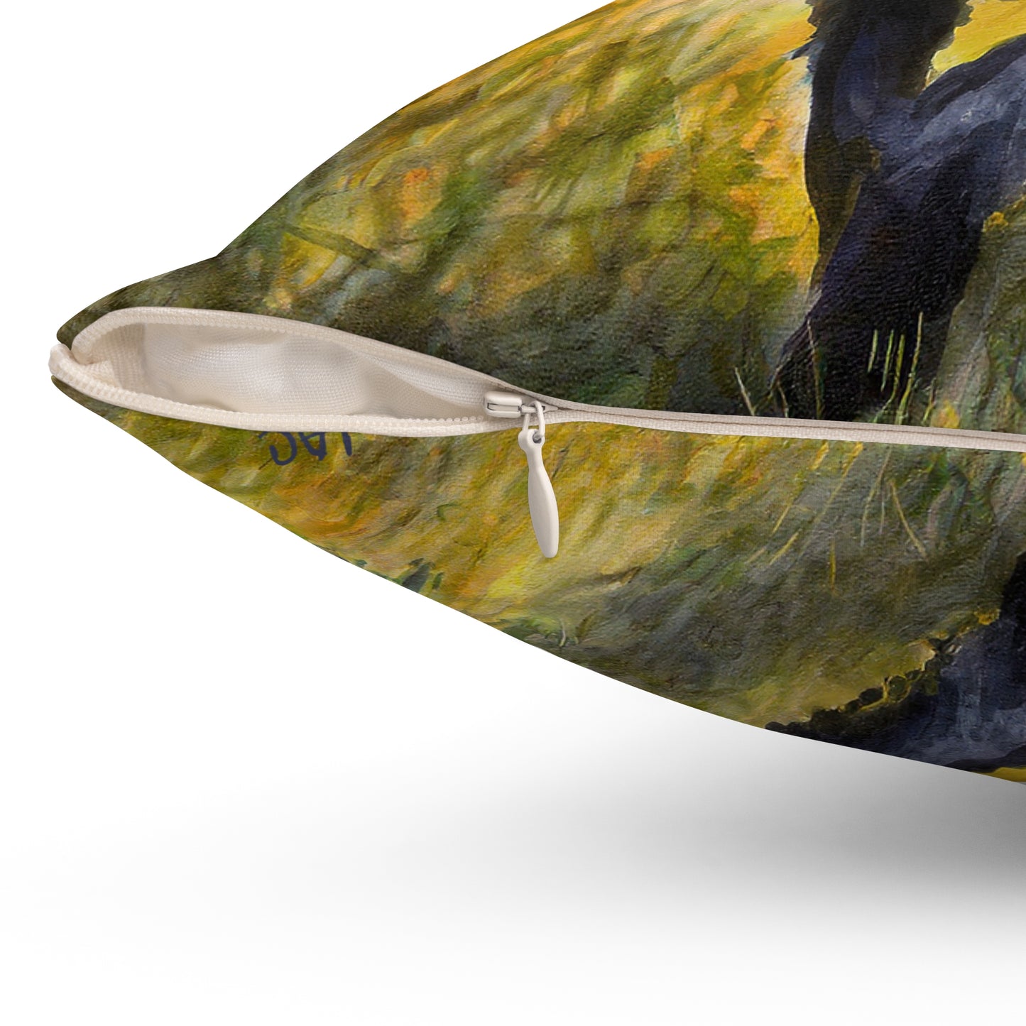 Mudi. Spun Polyester Throw Pillow