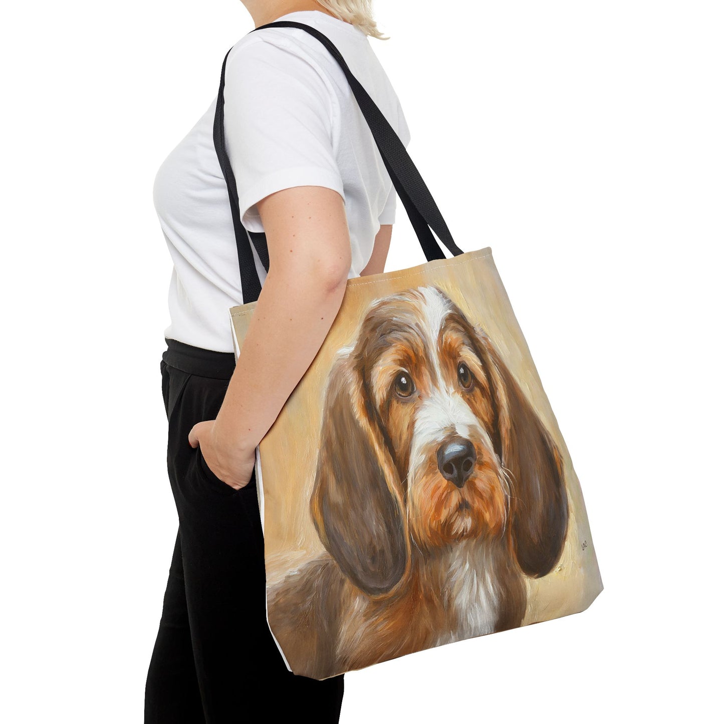 Basset Fauve de Bretagne Polyester Tote Bag