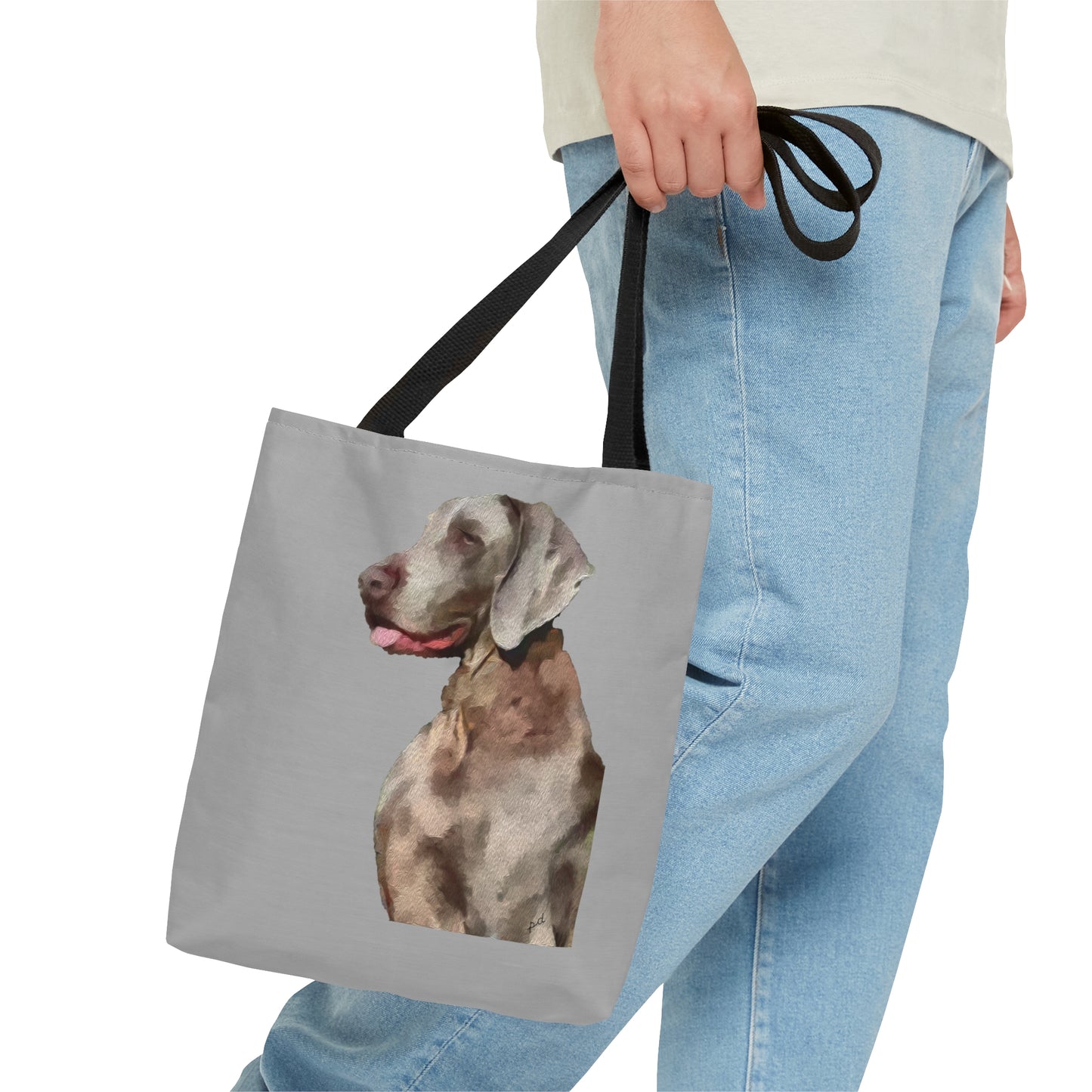 Weimaraner 'Rocky' Tote Bag
