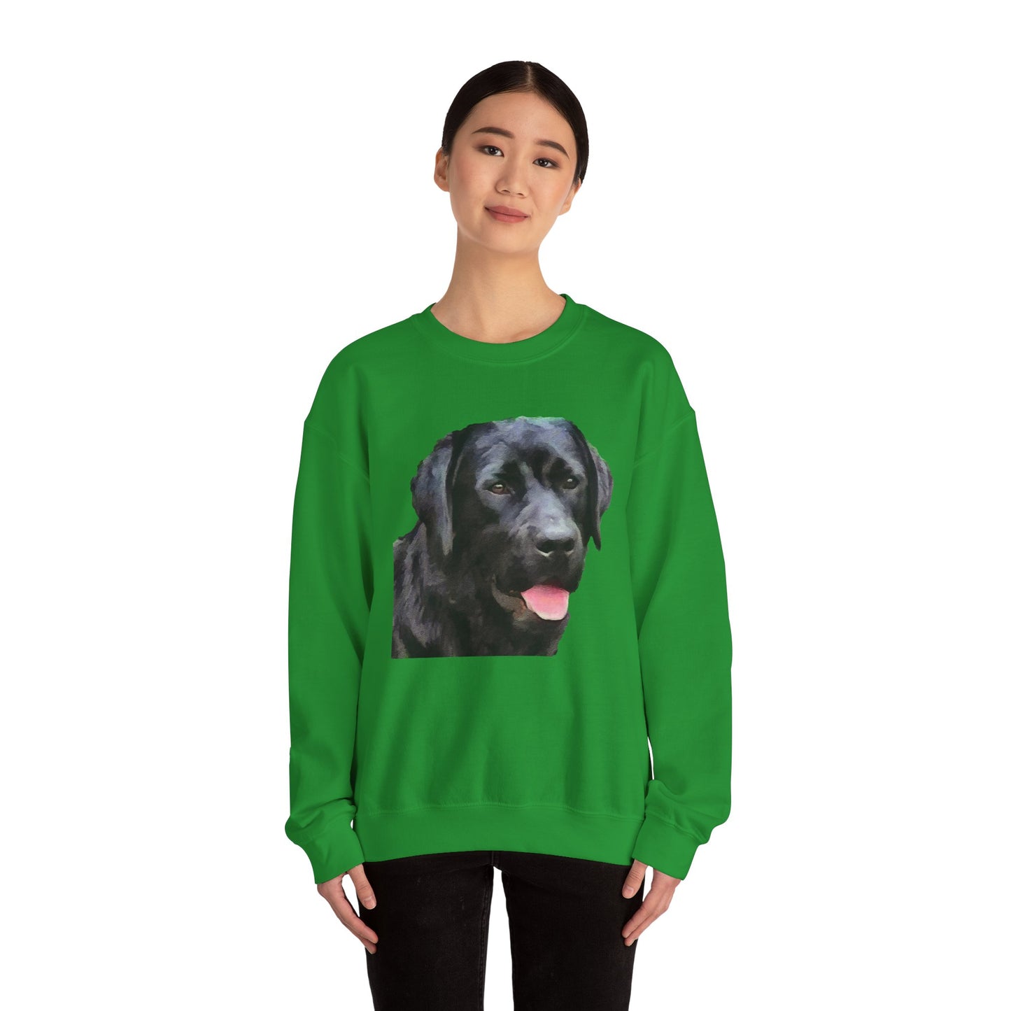 Labrador Retriever 'Rizzo' Crewneck Sweatshirt