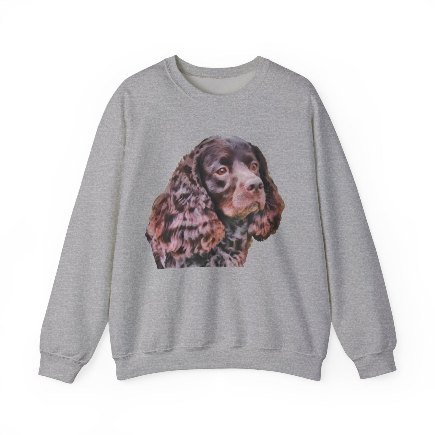 American Water Spaniel Unisex 50/50 Crewneck Sweatshirt