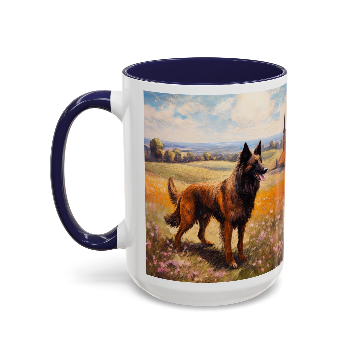 Belgian Tervuren - Artisan Ceramic Accent Coffee Mug