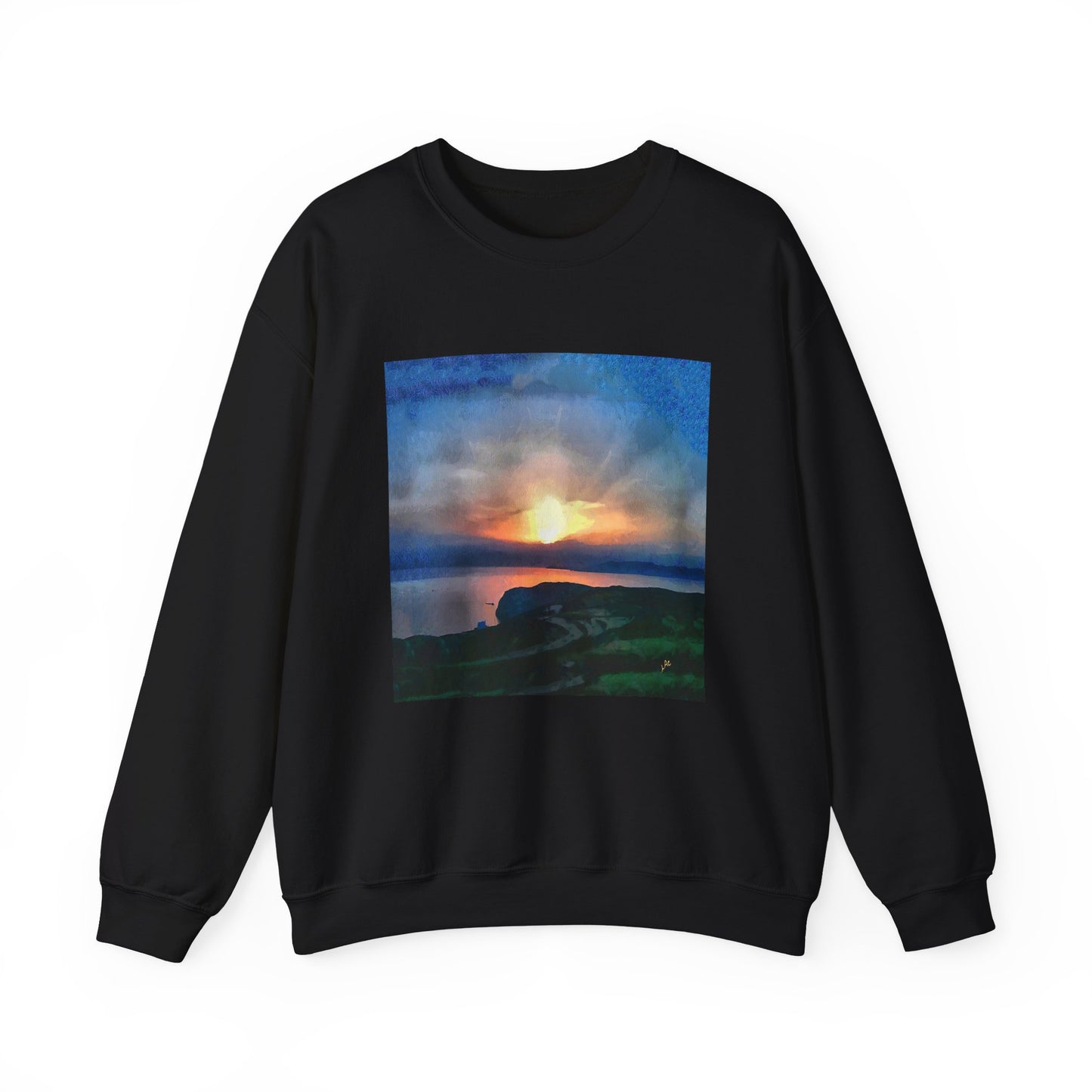 Sifnos Sunset (Greece) Unisex 50/50 Crewneck Sweatshirt