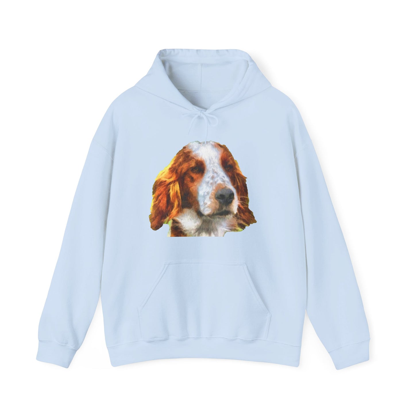 Irish Red & White Setter - Unisex 50/50 Hoodie