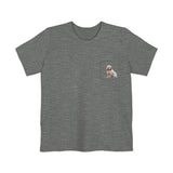 Clumber Spaniel Unisex Pocket T-shirt