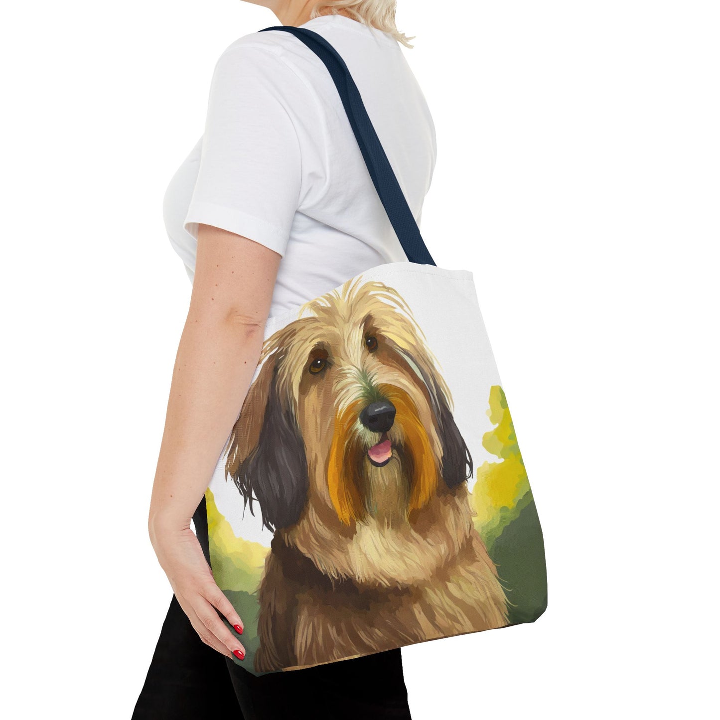 Bergamasco Sheepdog Tote Bag (AOP)