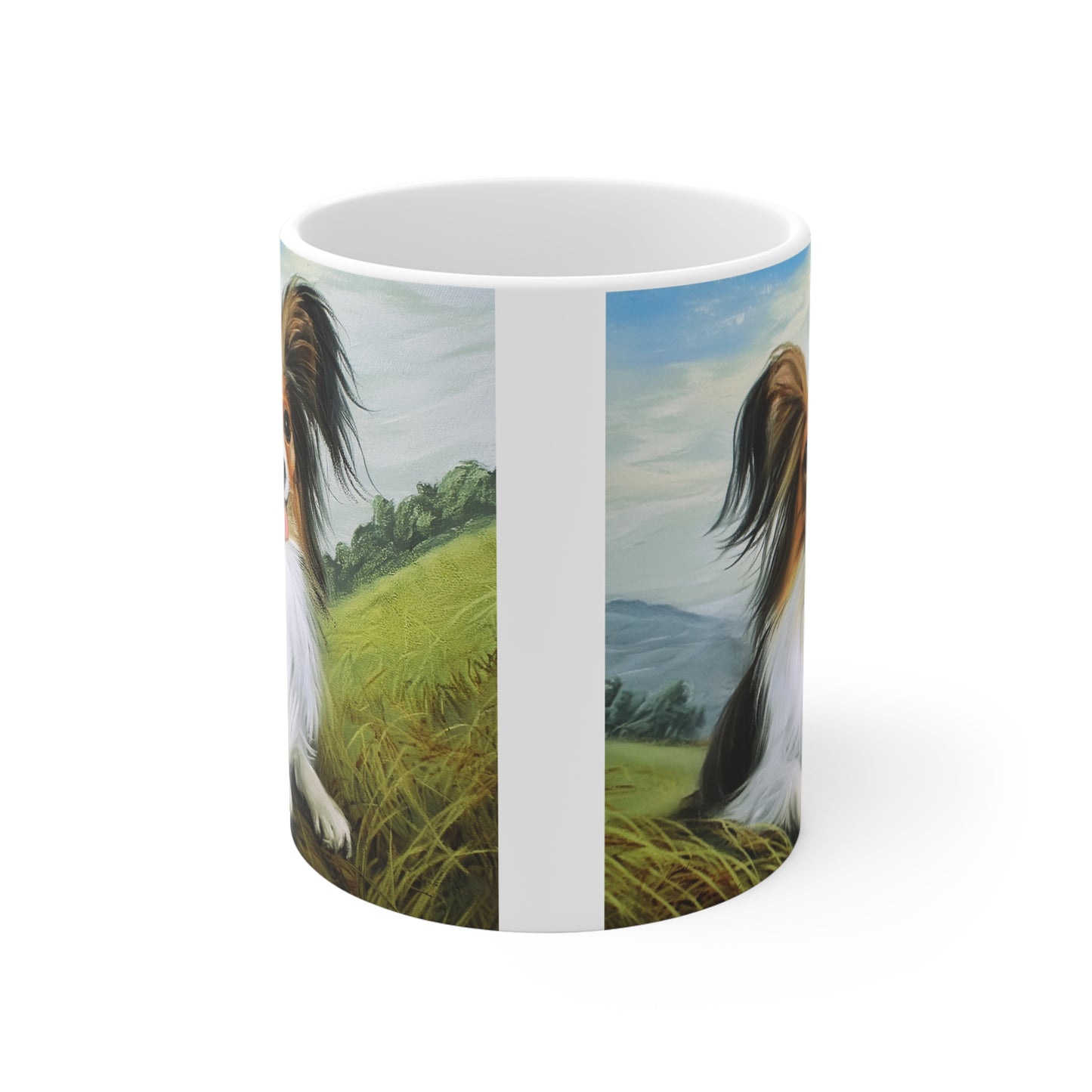 Papillon #2 - Ceramic Mug 11oz