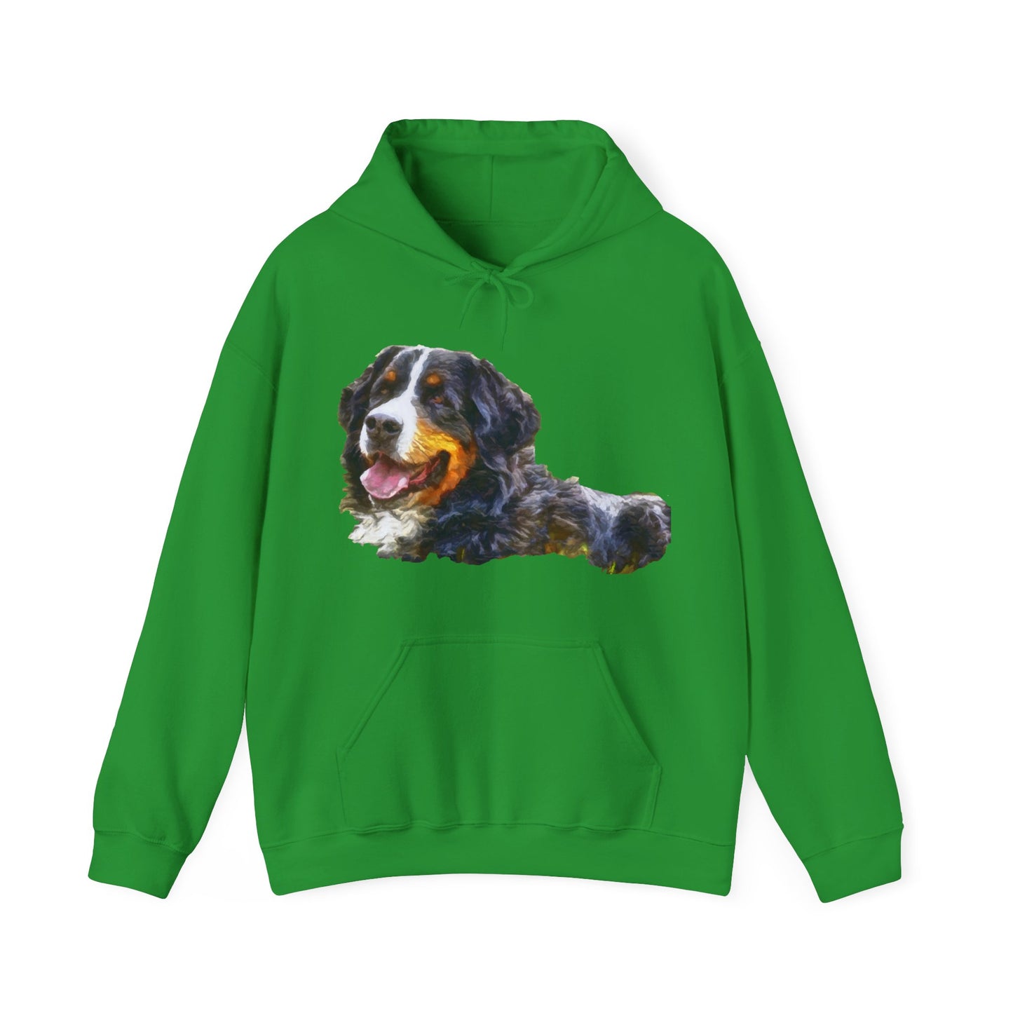 Bernese Mountain Dog Unisex 50/50 Hoodie: Your Comfy Sidekick