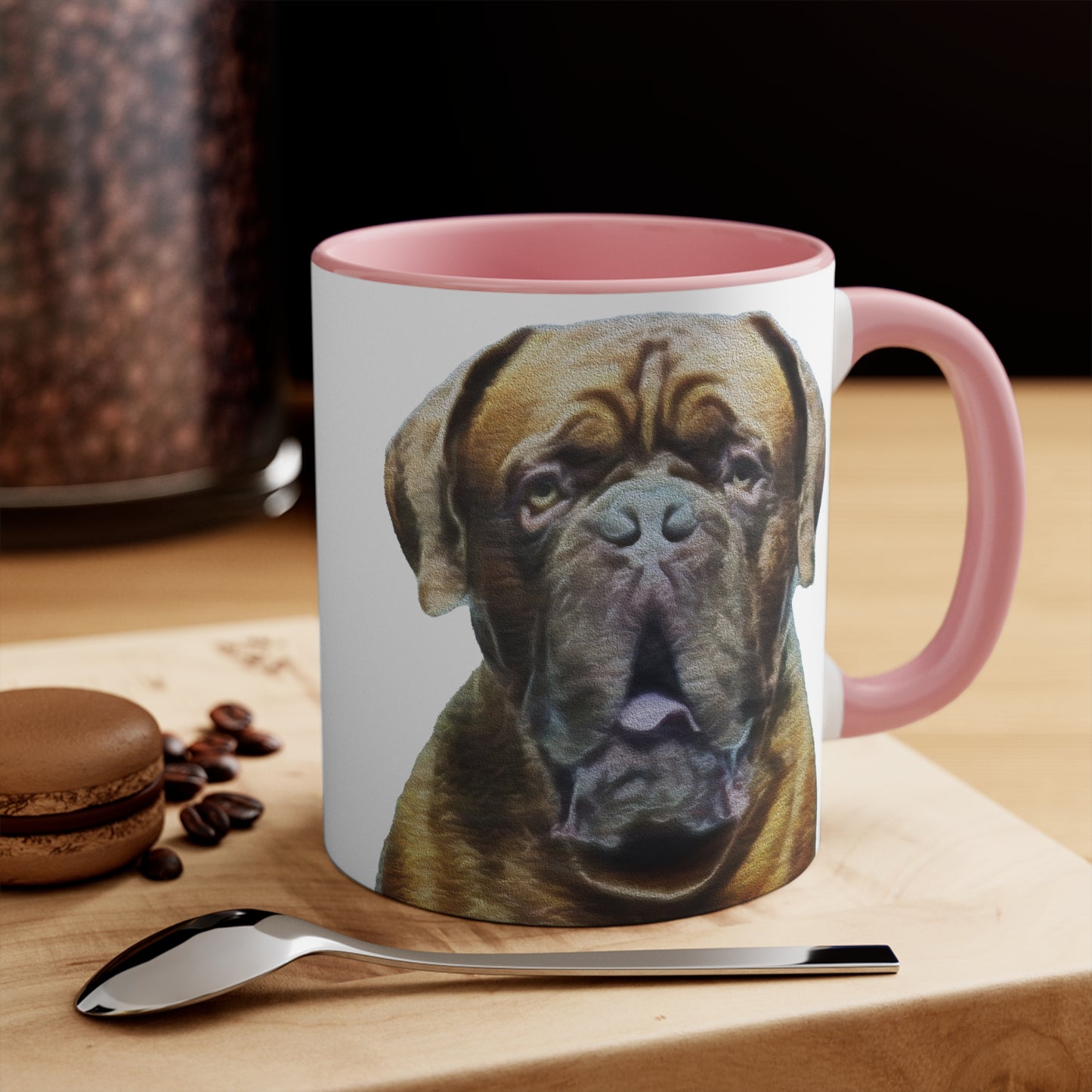 Dogue de Bordeaux Ceramic Accent Coffee Mug, 11oz