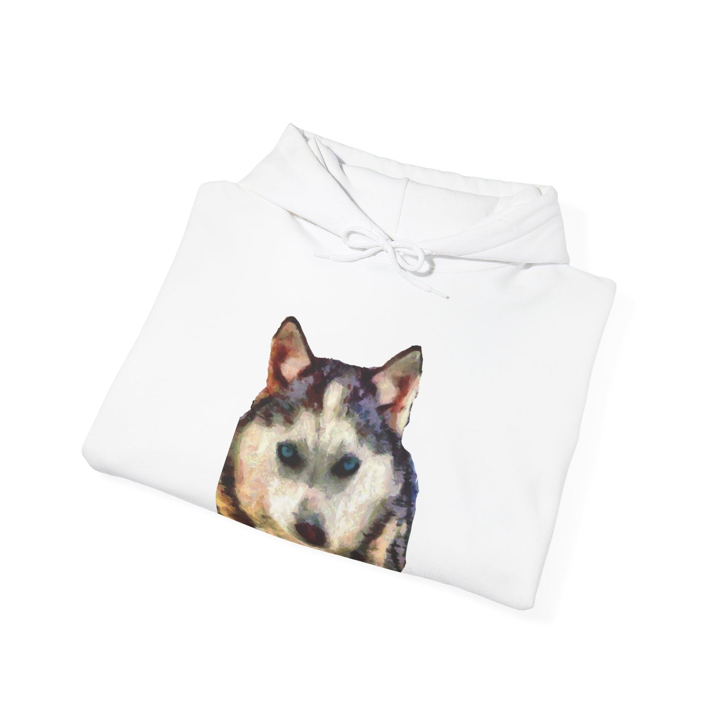 Siberian Husky 'Sacha' Unisex 50/50 Hoodie