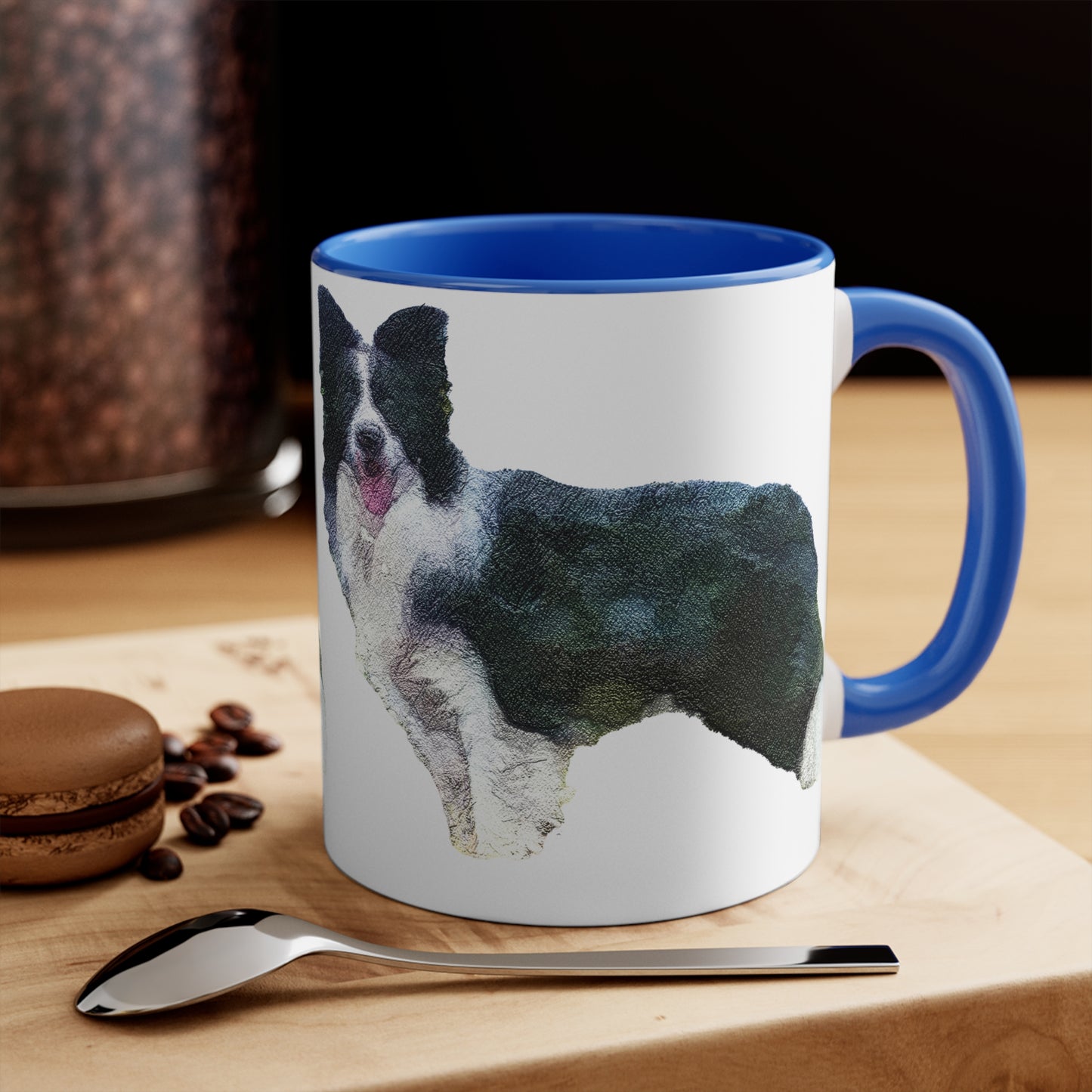 Border Collie Accent Coffee Mug, 11oz