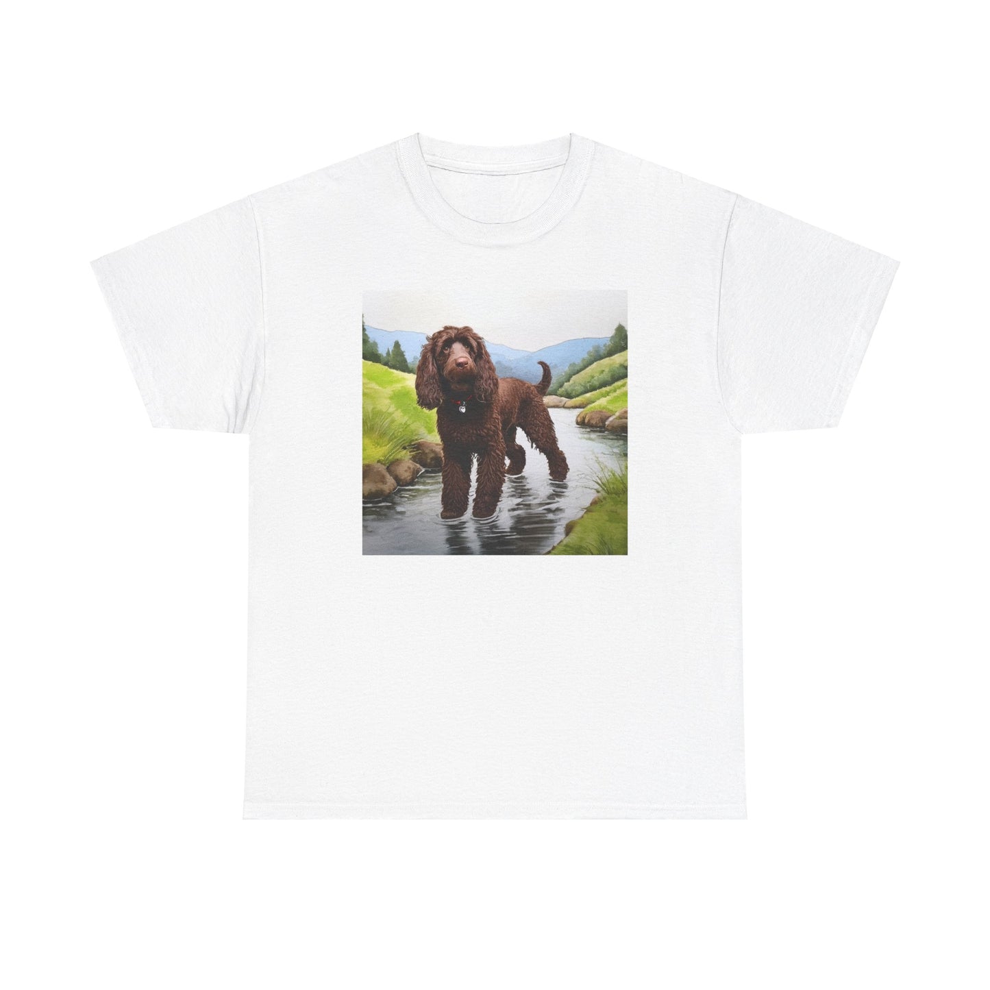 Irish Water Spaniel Classic Heavy Cotton Tee