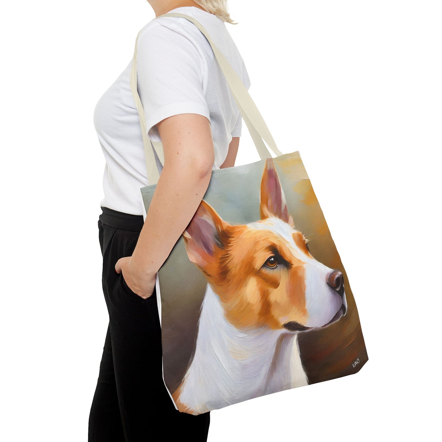 Canaan Dog of Israel Tote Bag (AOP)