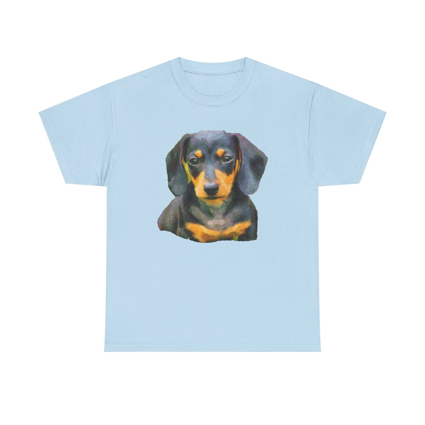Dachshund Doxie Delight Unisex Heavy Cotton Tee