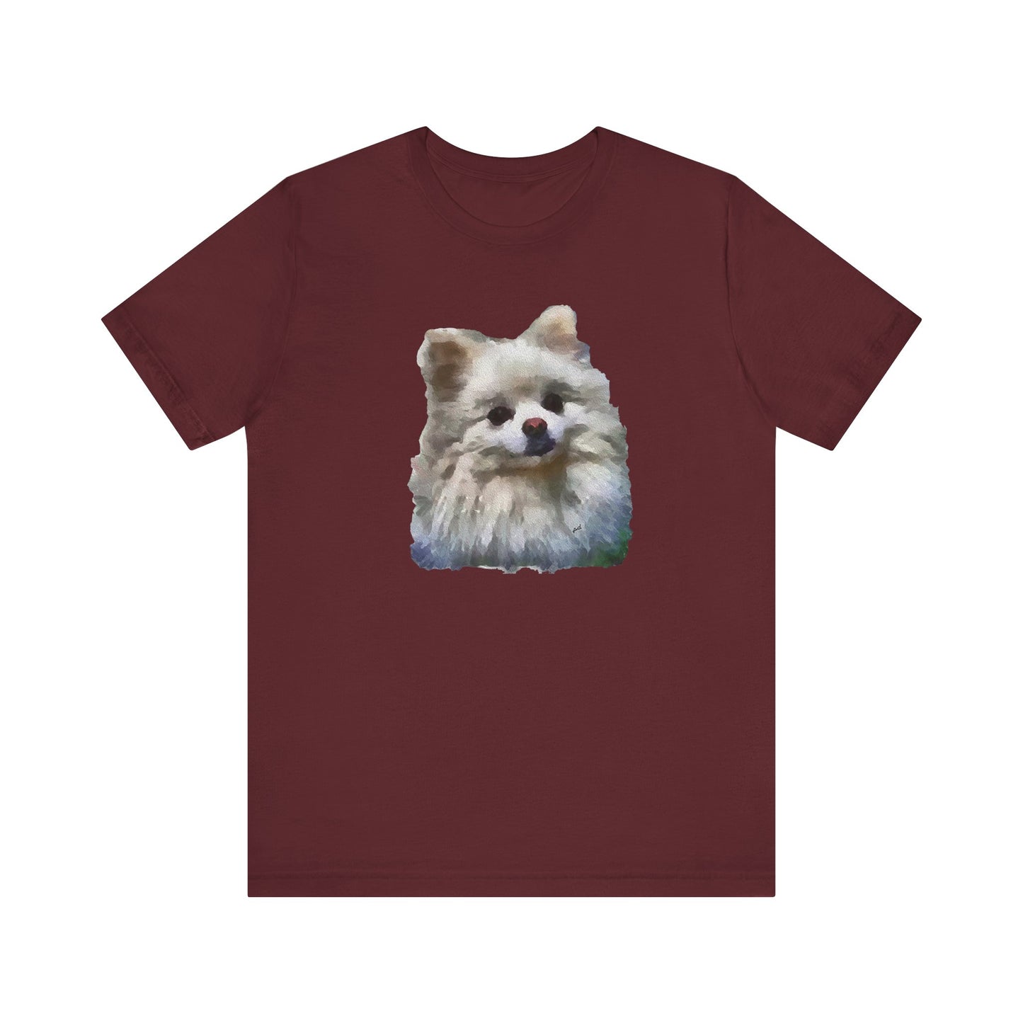 Pomeranian 'Snowball' Unisex Jersey Short Sleeve Tee