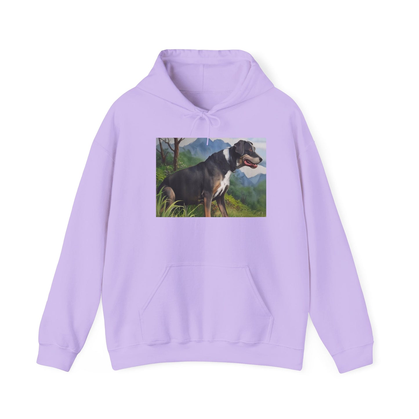 Mountain Cur Unisex 50/50 Hooded Sweatshirt