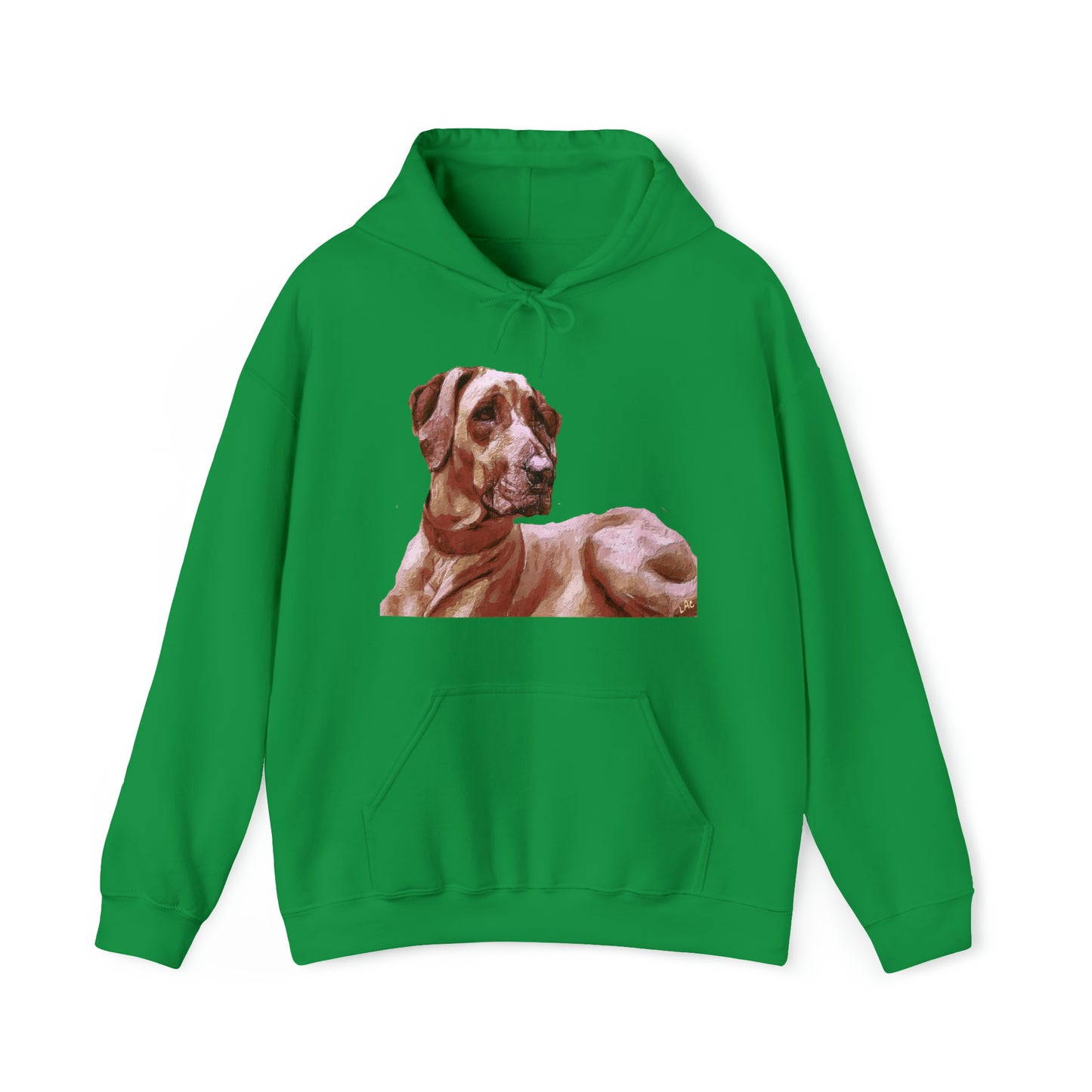 Rhodesian Ridgeback 'Thor' Unisex 50/50 Hoodie