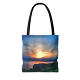 Sifnos Sunset Tote Bag