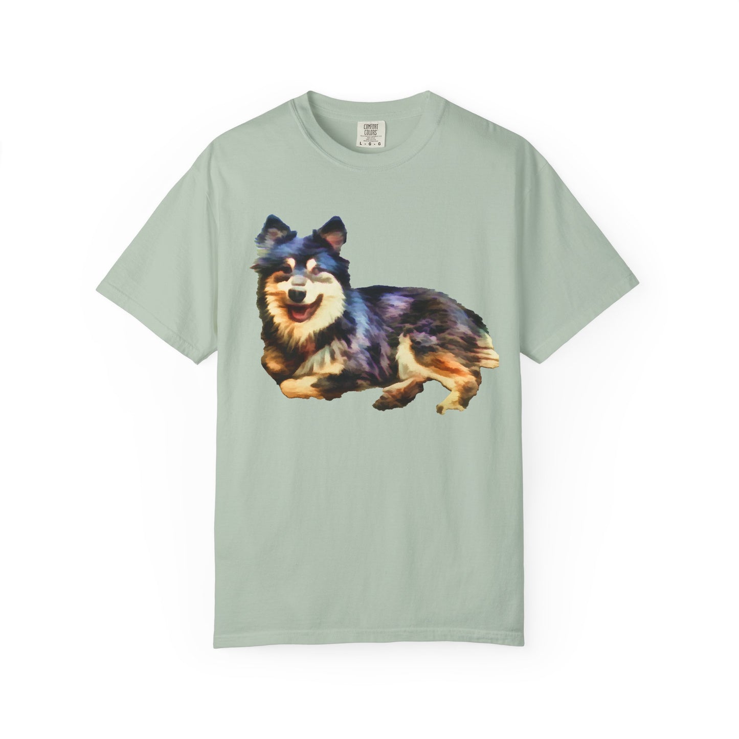 Finnish Lapphund Unisex Relaxed Fit Garment-Dyed T-shirt