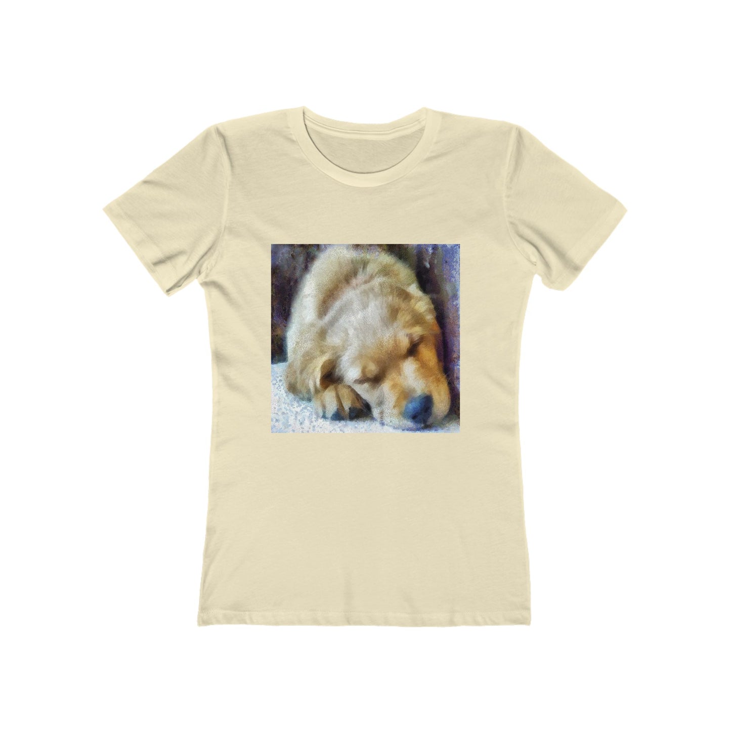 Golden Retriever 'Zuko' Women's Slim Fit T-Shirt