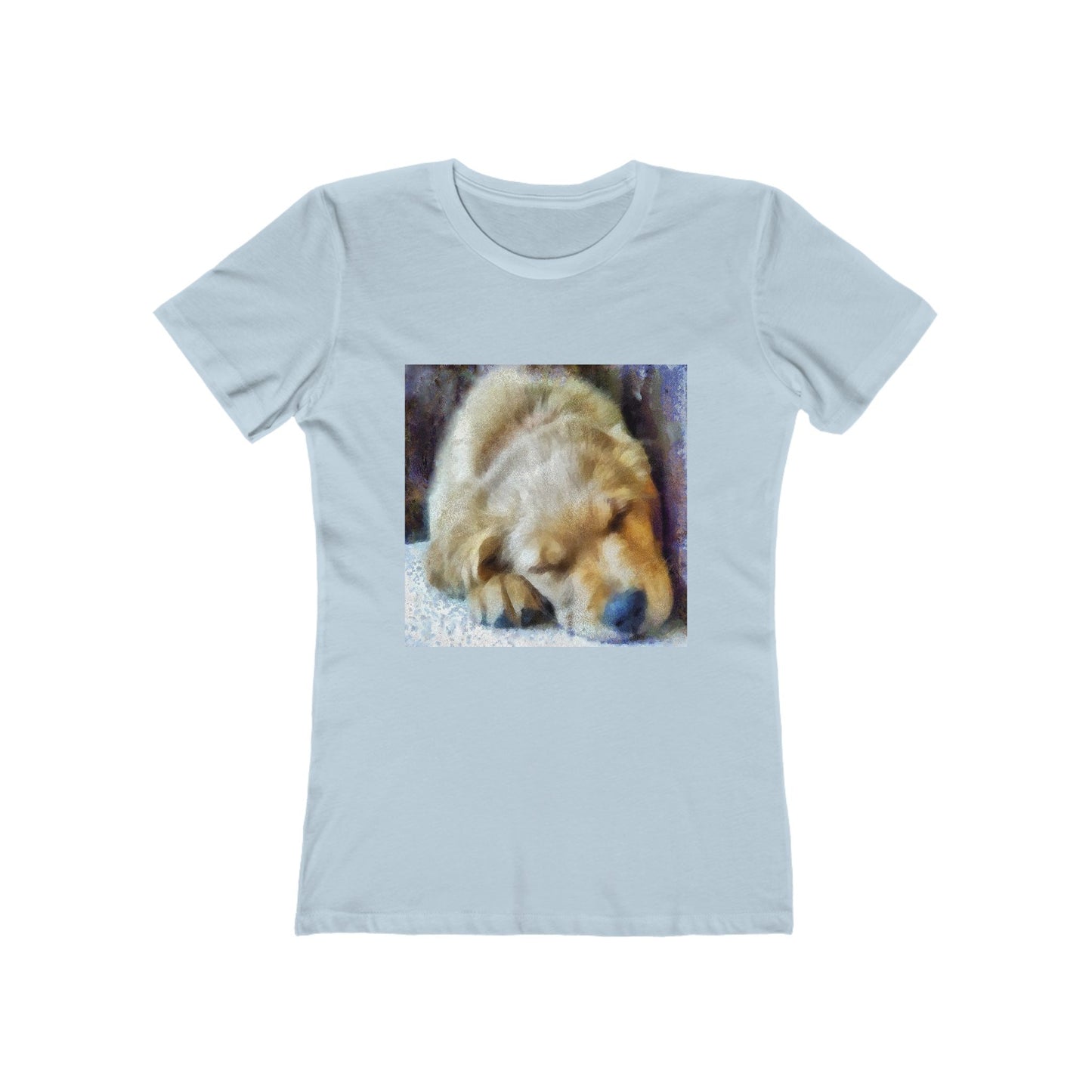 Golden Retriever 'Zuko' Women's Slim Fit T-Shirt
