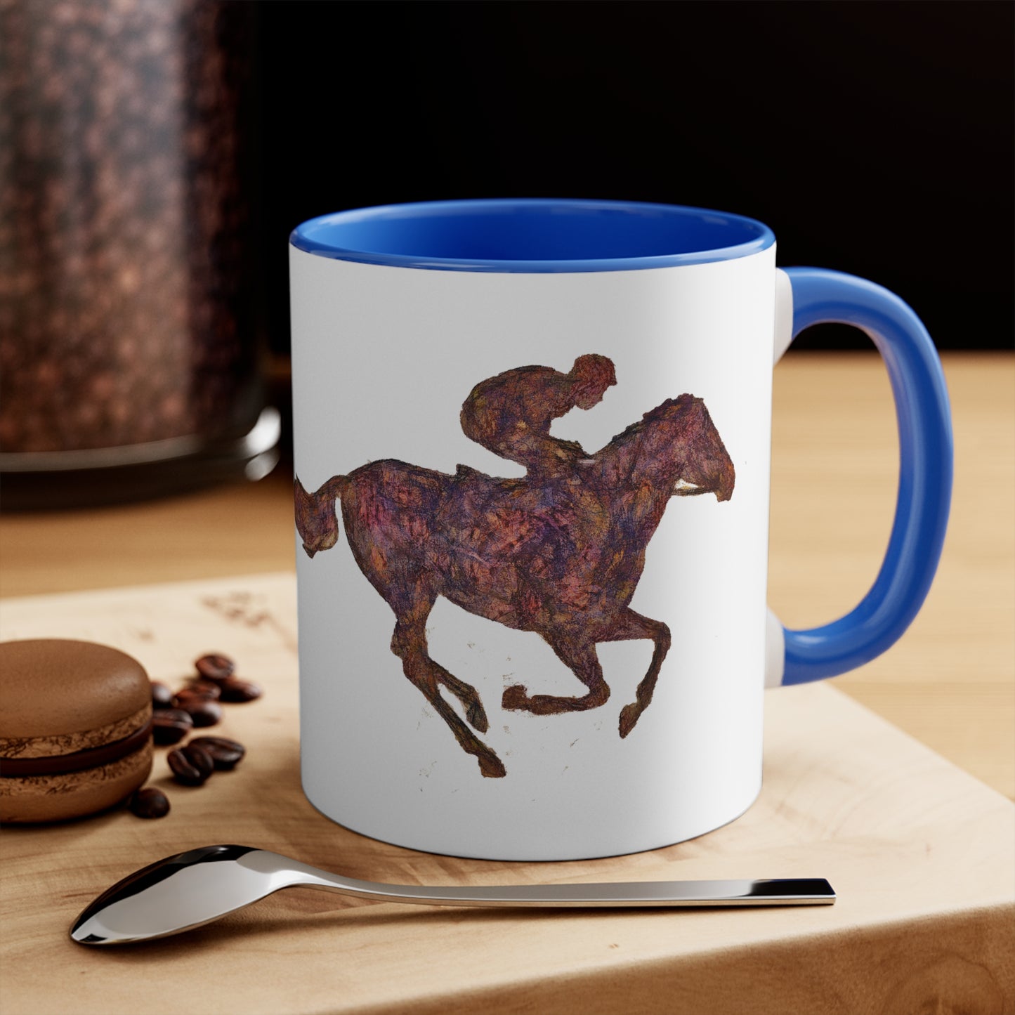 Race Horse Accent Coffee Mug, 11oz