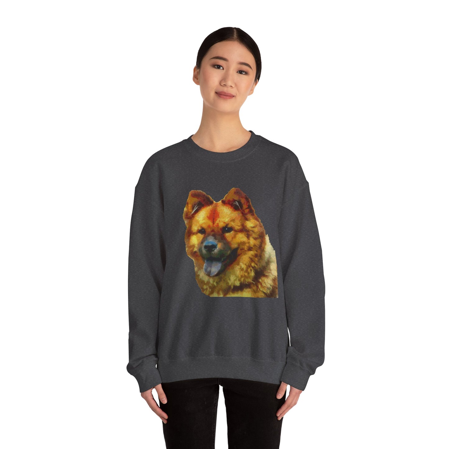 Chow 'Chung' Unisex 50/50 Crewneck Sweatshirt
