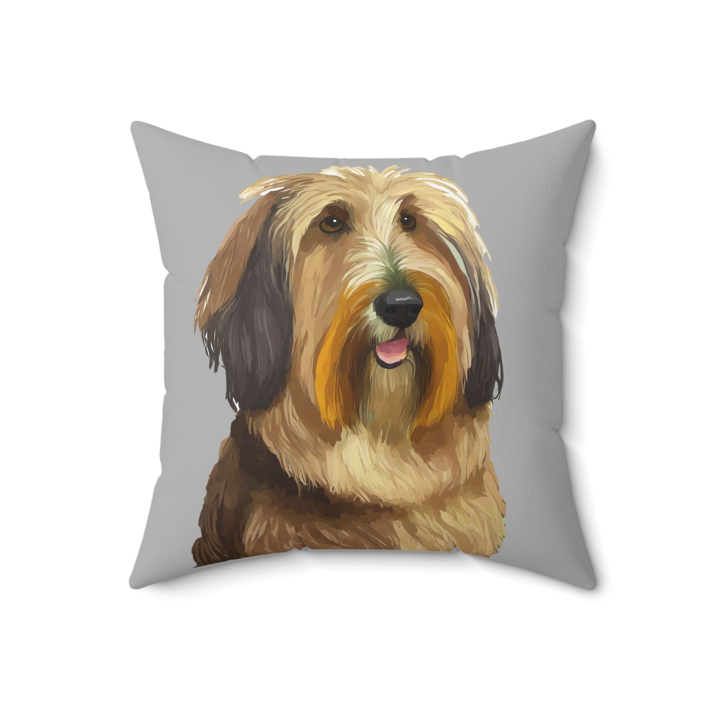 Bergamasco - Spun Polyester Square Throw Pillow