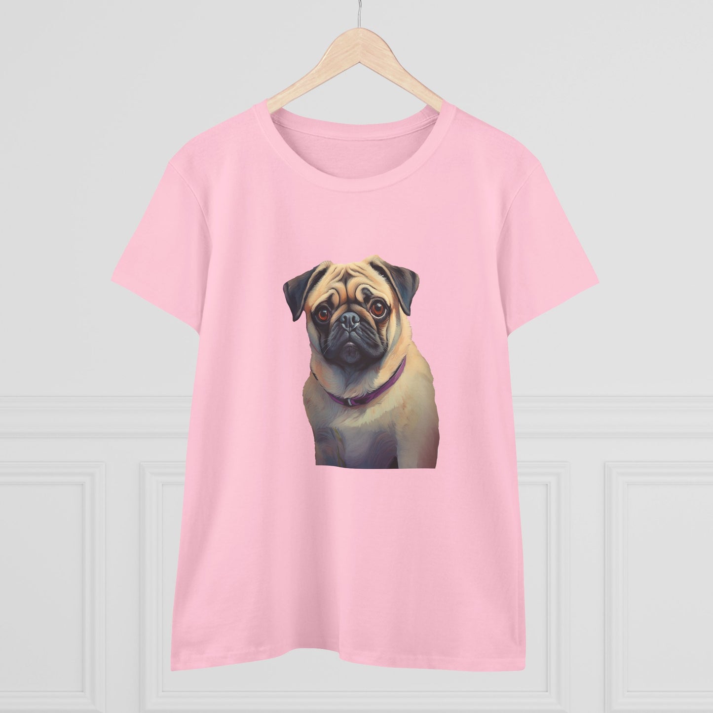 Pug Women's Midweight Cotton Tee