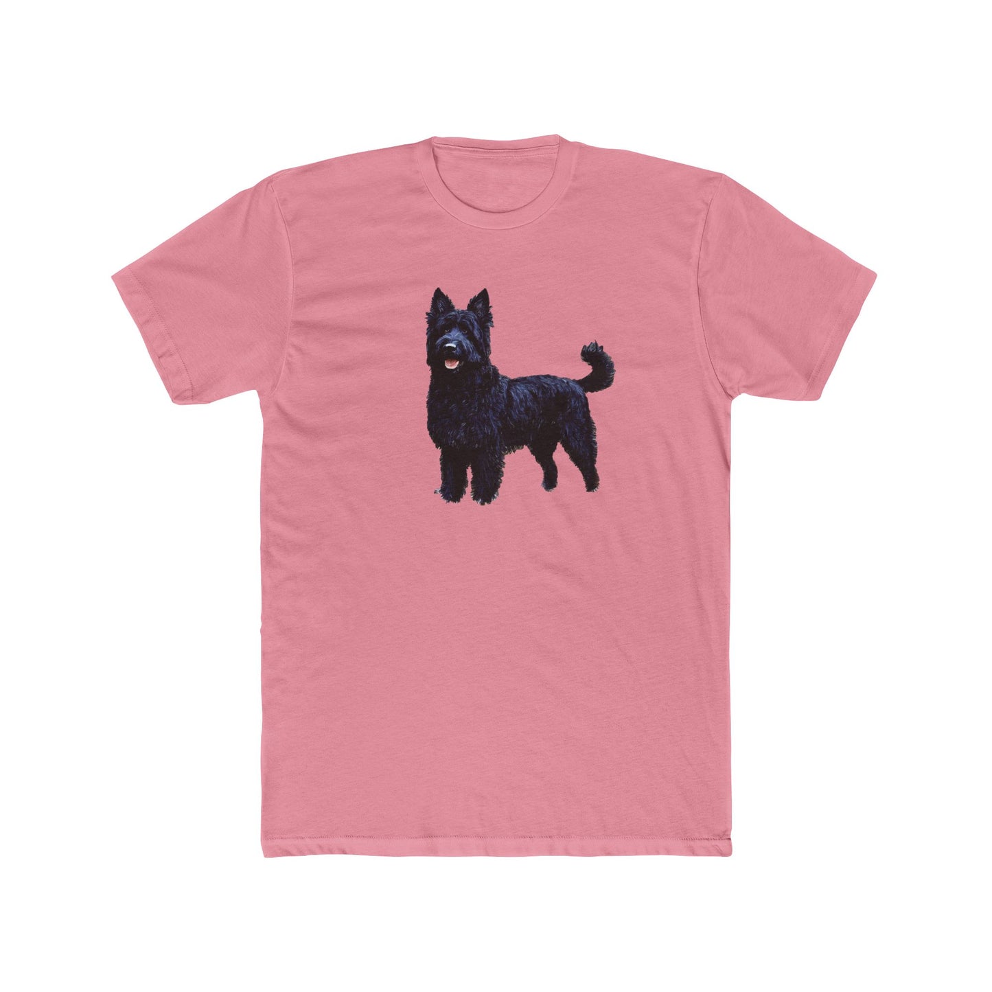 Croatian Sheepdog Men's Fitted Cotton Crew Tee
