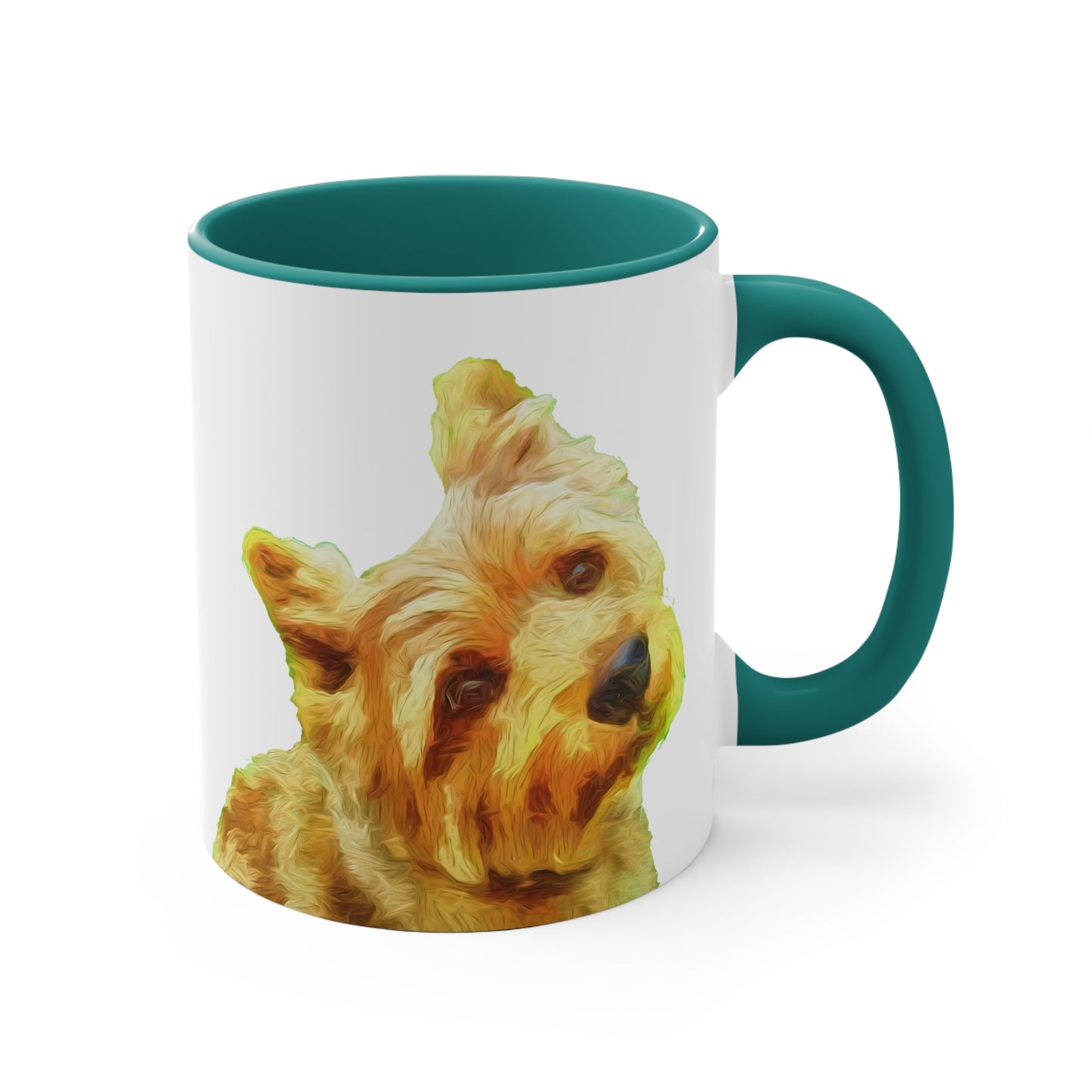 Norwich Terrier Accent Coffee Mug, 11oz
