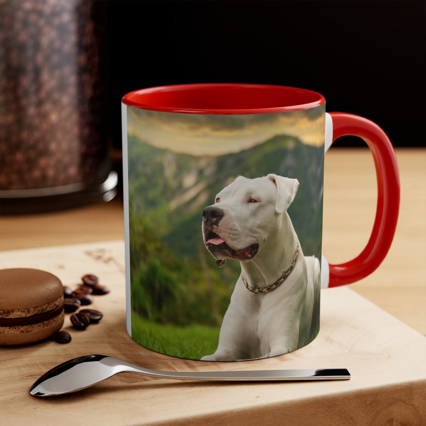 Dogo Argentino 11oz Ceramic Accent Mug