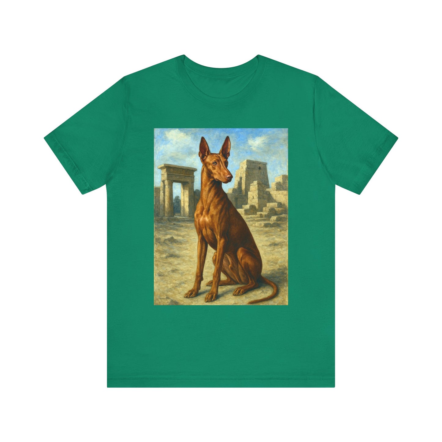 Egyptian Pharoh Hound - Unisex Jersey Short Sleeve Tee