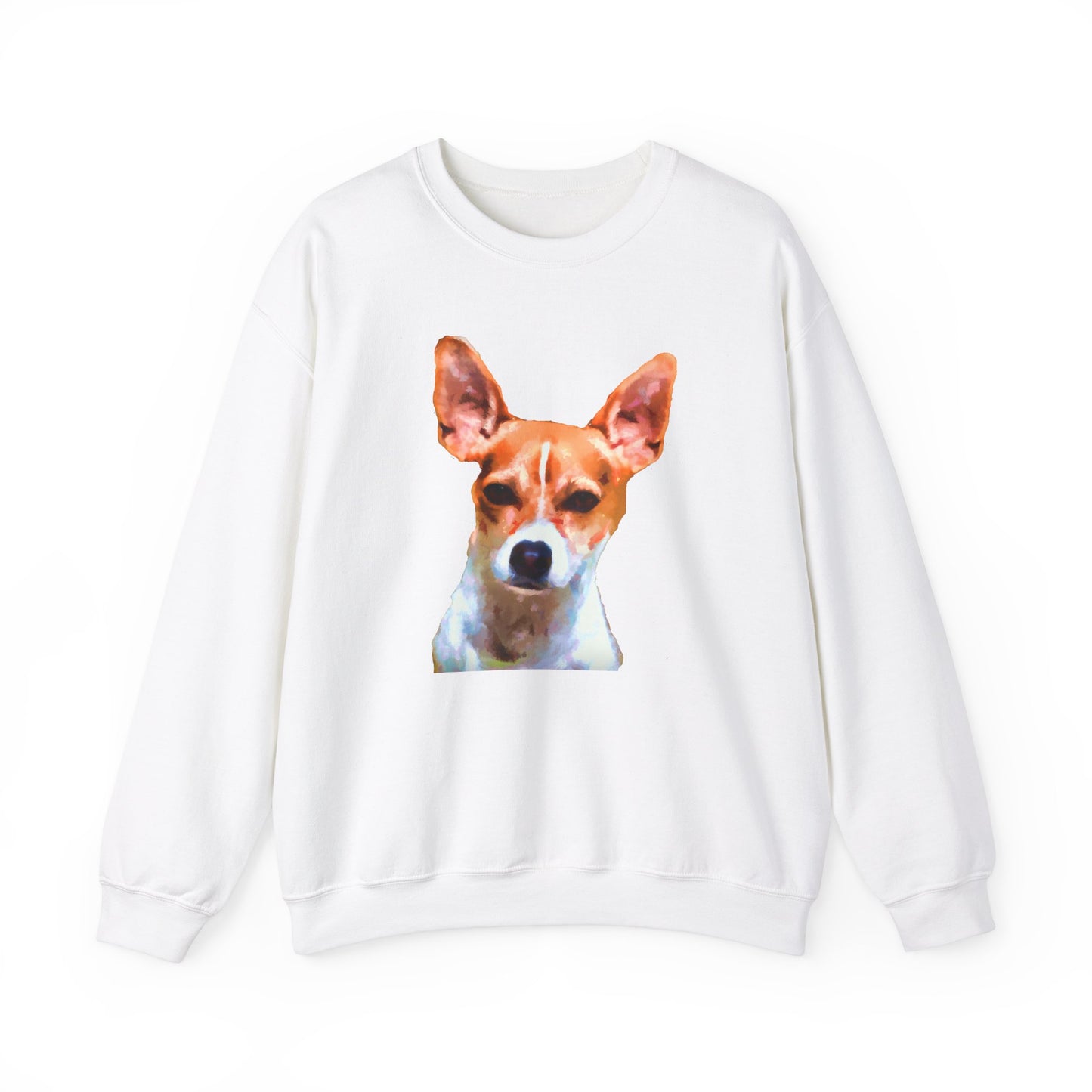Rat Terrier Unisex 50/50 Crewneck Sweatshirt