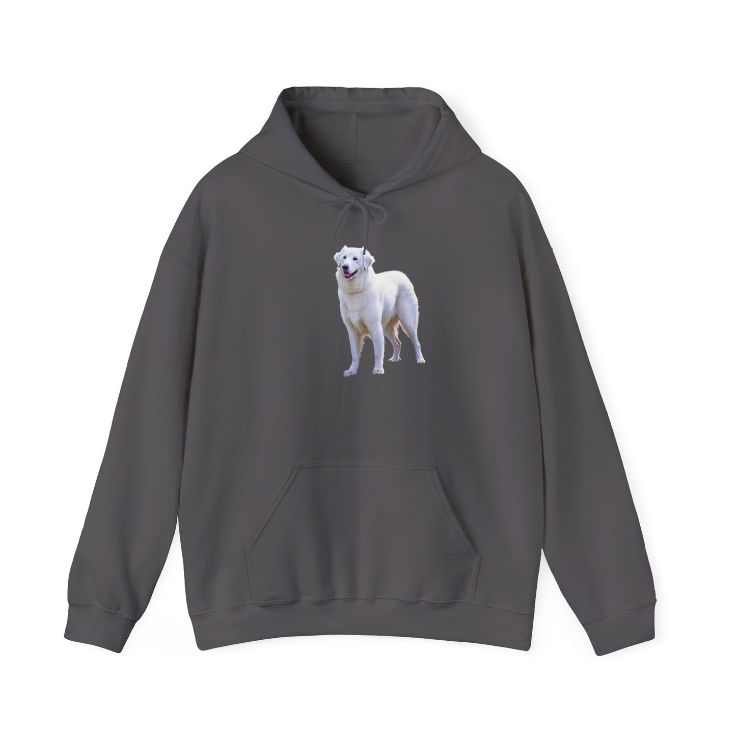 Hungarian Kuvasz Unisex 50/50 Hooded Sweatshirt