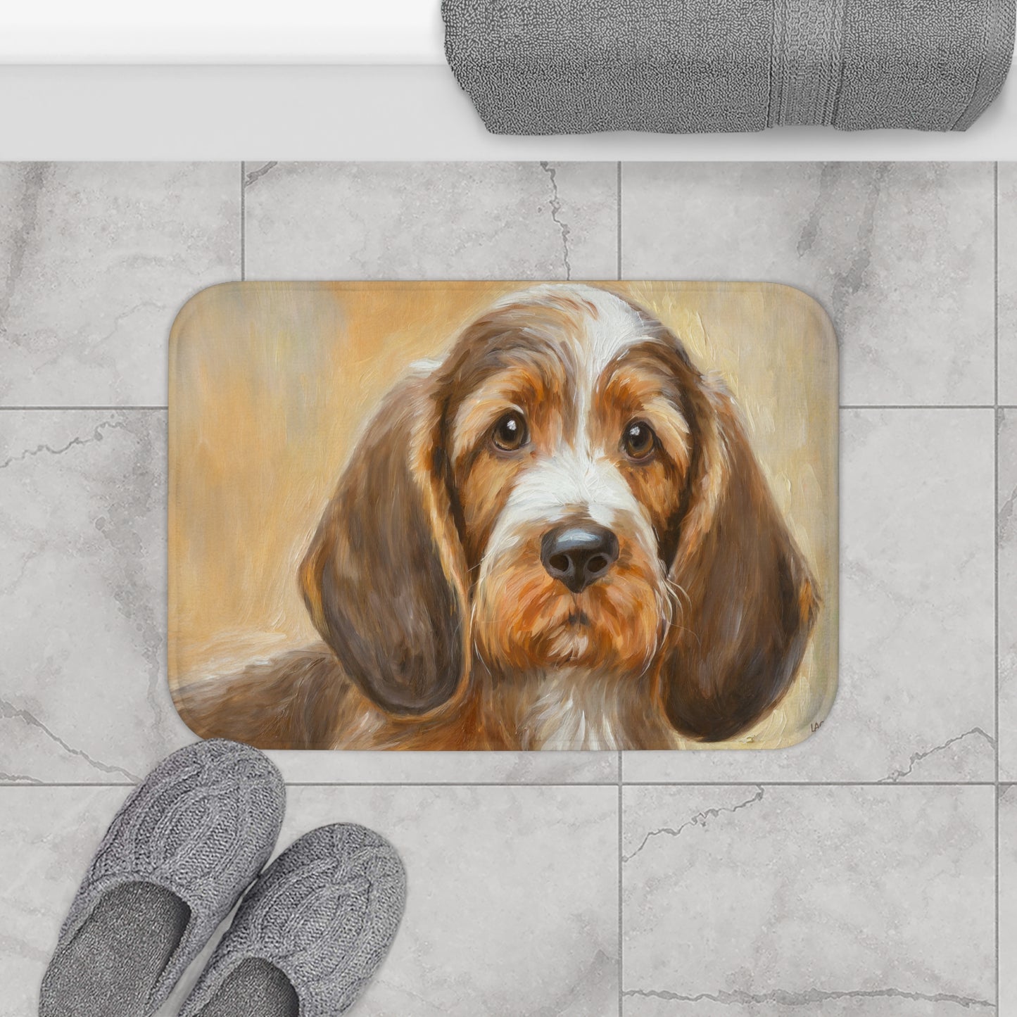 Basset Fauve de Bretagne Bathroom Rug Mat