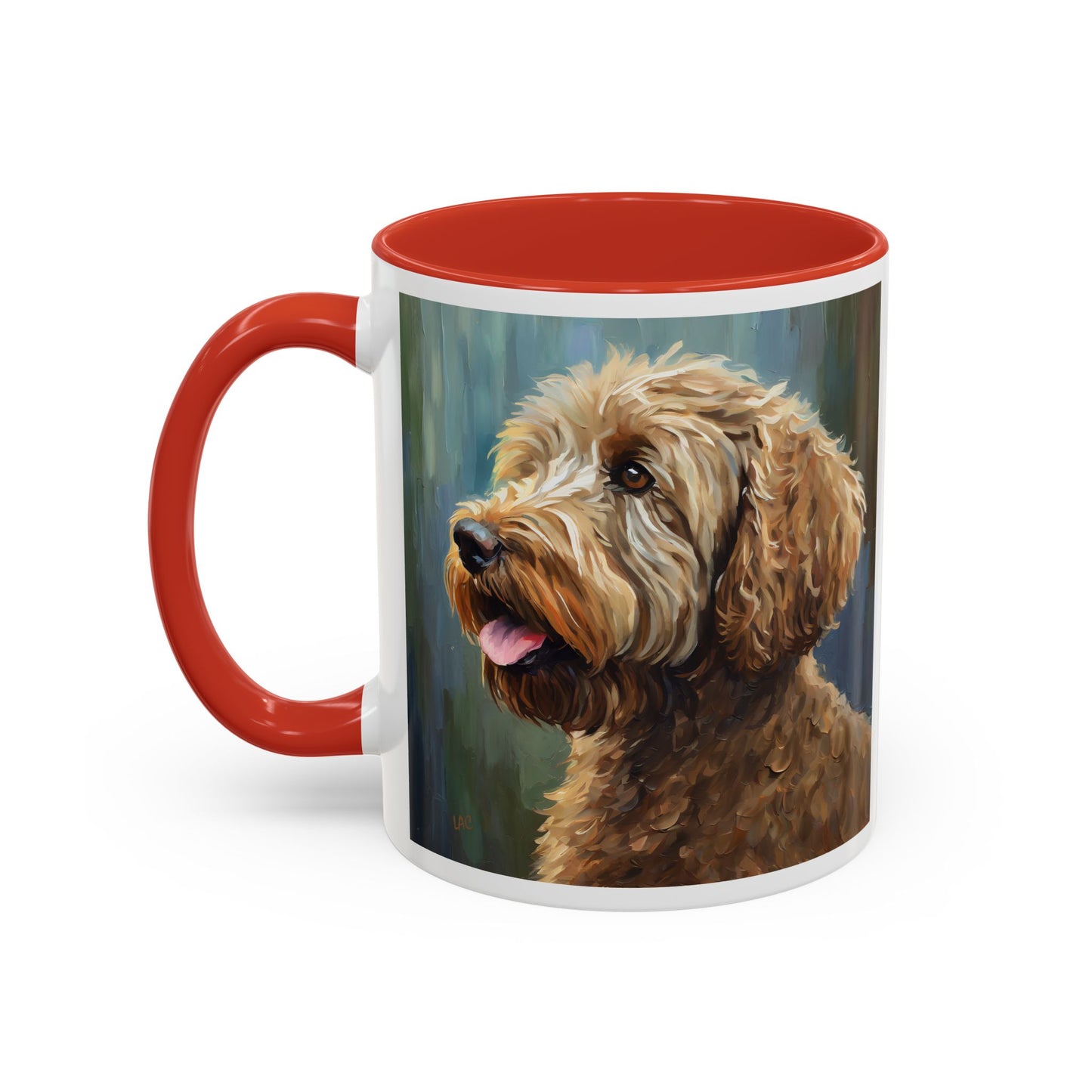 Labradoodle =- Ceramic Accent Mug - 2 Sizes