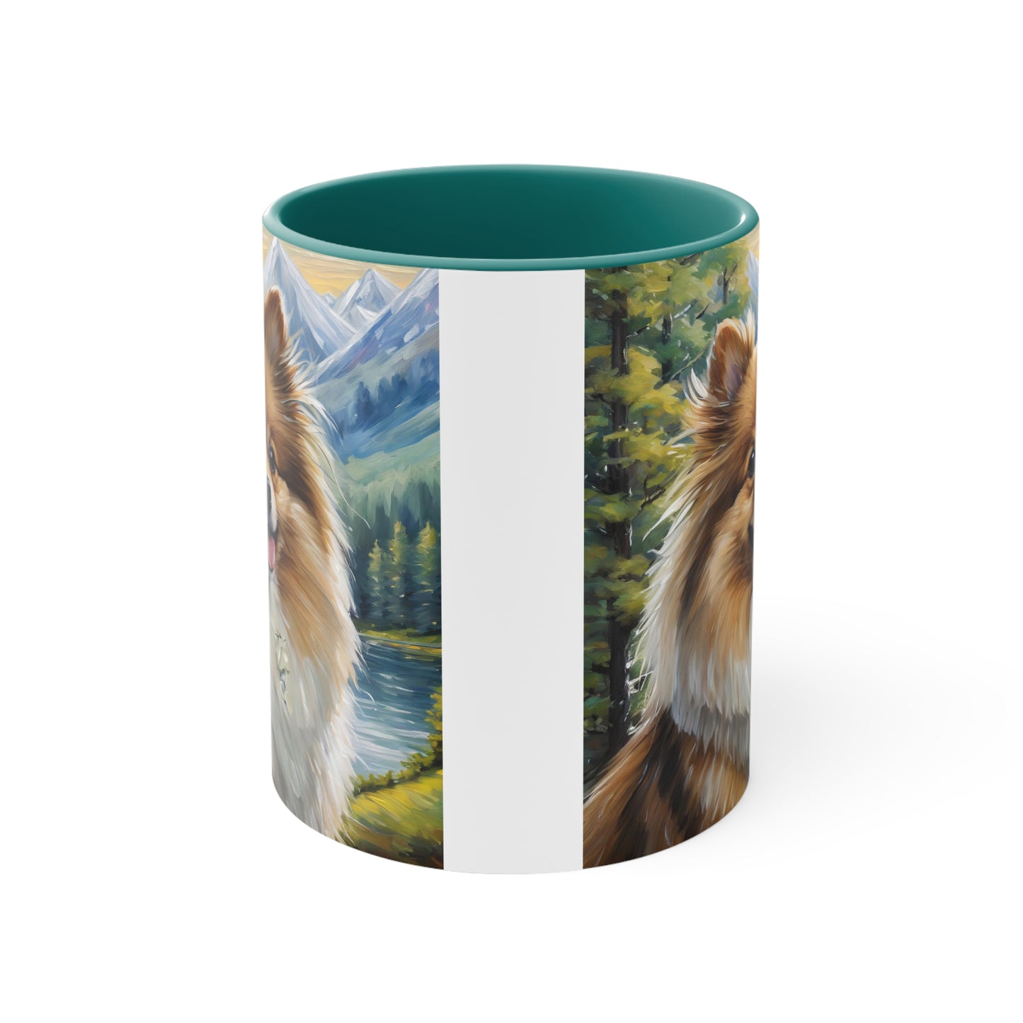 German Spitz 11oz Ceramic Accent Mug