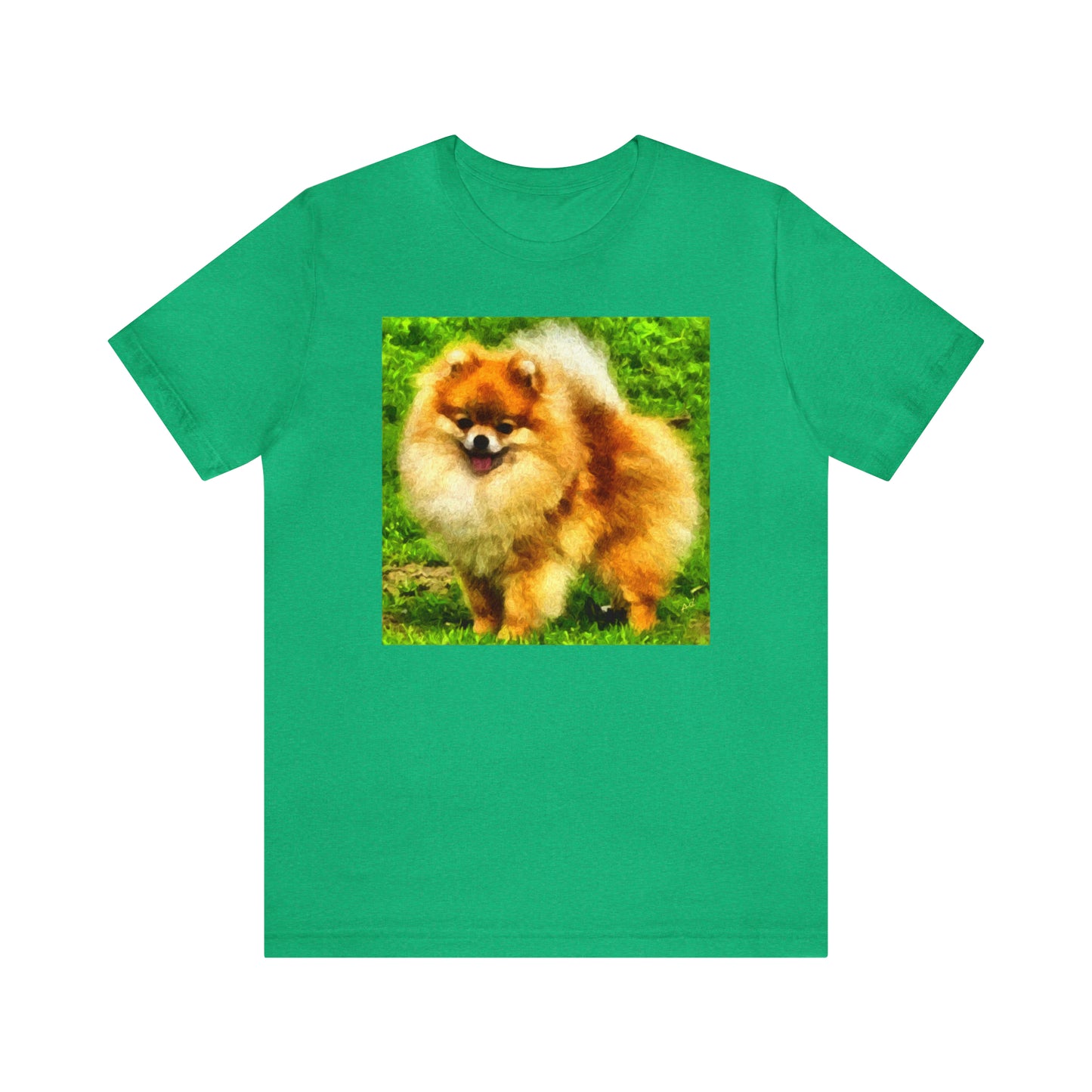 Pomeranian 'Pom Pom' - Classic Jersey Short Sleeve Tee