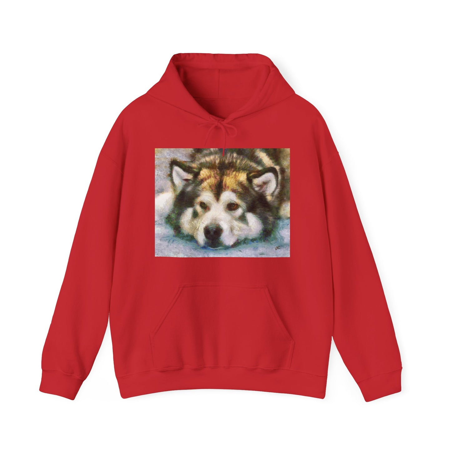 Malamute Unisex 50/50 Hoodie