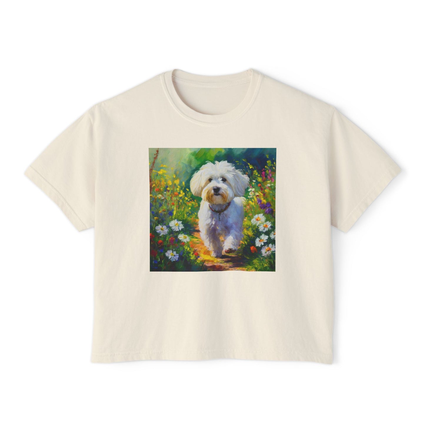 Bolognese Women's Oversized Boxy Tee