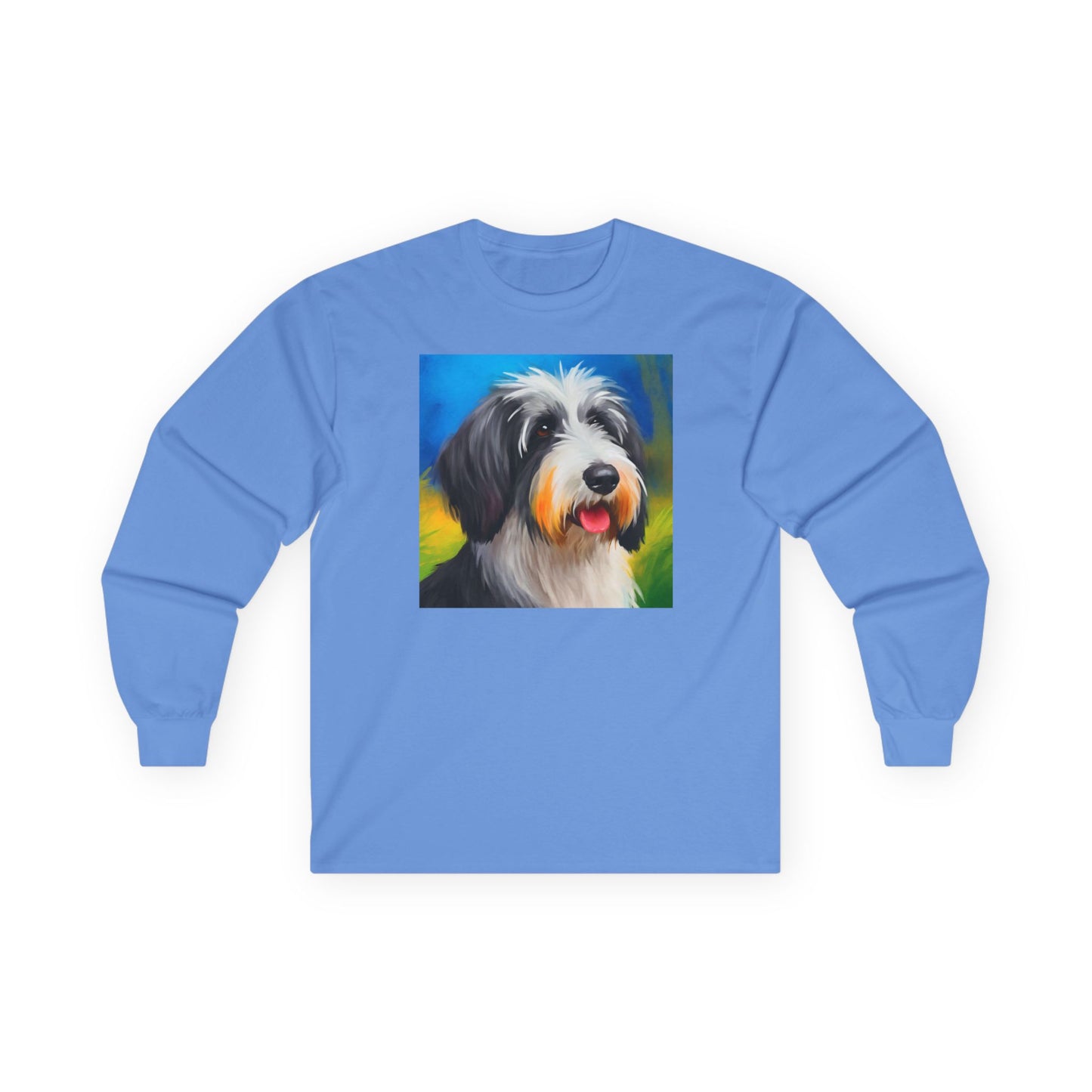 Polish Lowland Sheepdog Unisex Cotton Long Sleeve Tee