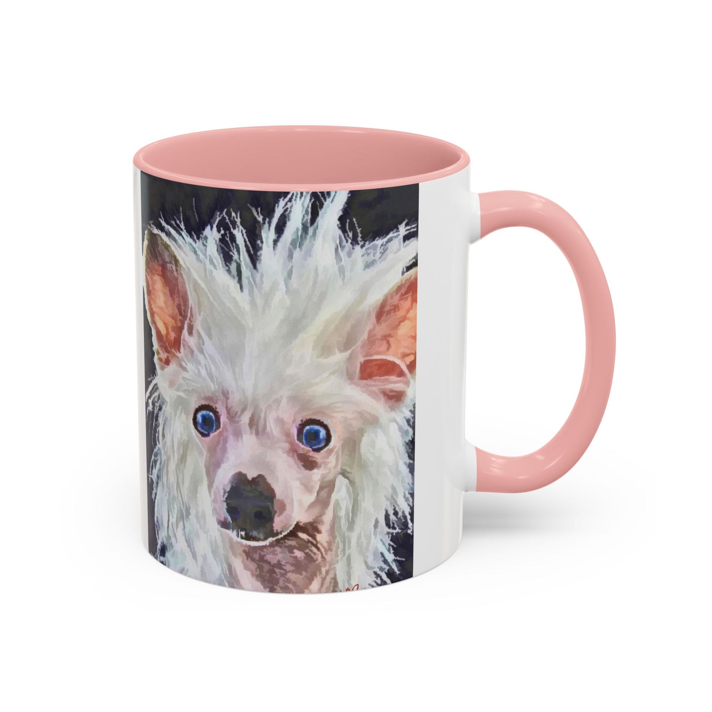 Chinese Crested - Accent Ceramic Coffee Mug
