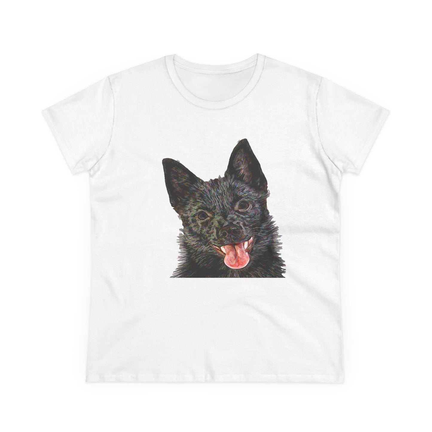 Schipperke Women's Midweight Cotton Tee