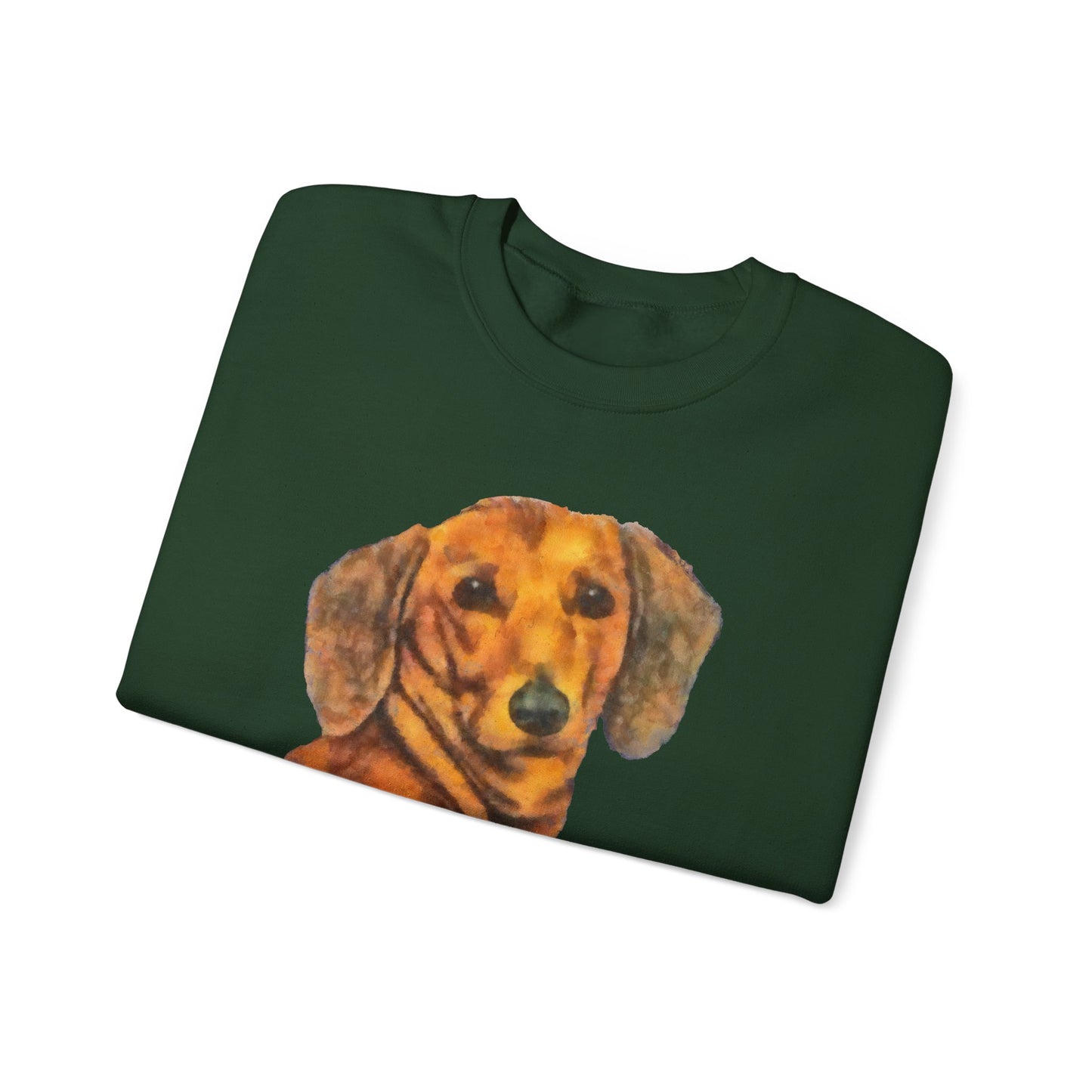 Dachshund 'Doxie #1' Unisex 50/50 Crewneck Sweatshirt