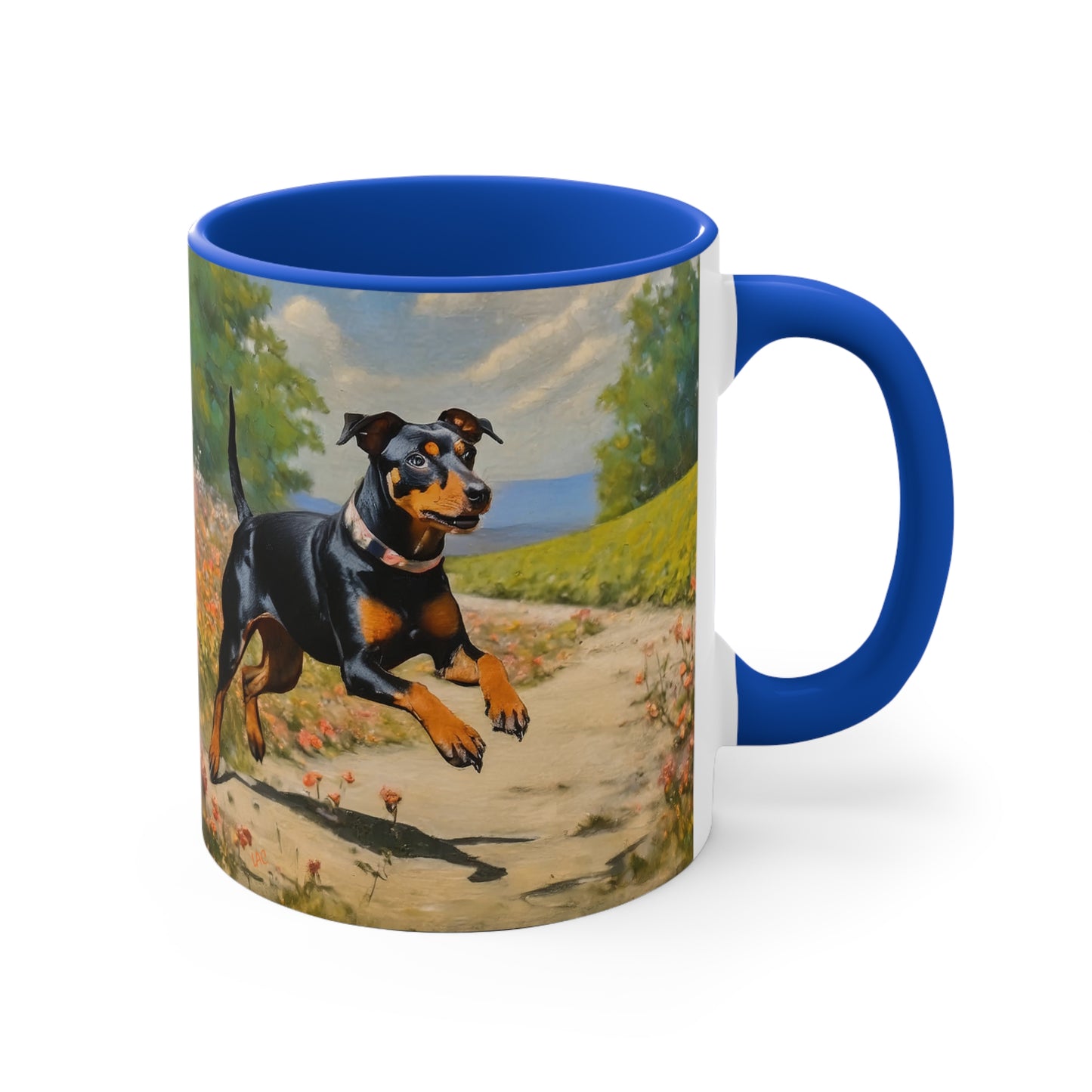 Manchester Terrier 11oz Ceramic Accent Mug