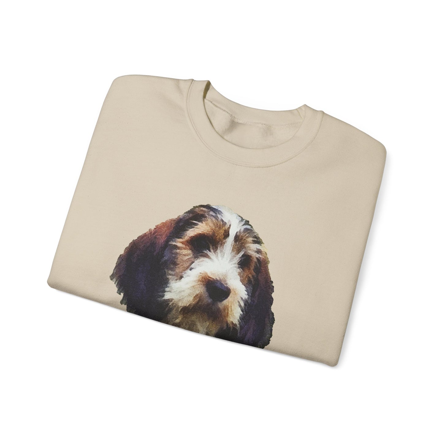 Petit Basset Griffon Vendeen Unisex 50/50 Crewneck Sweatshirt